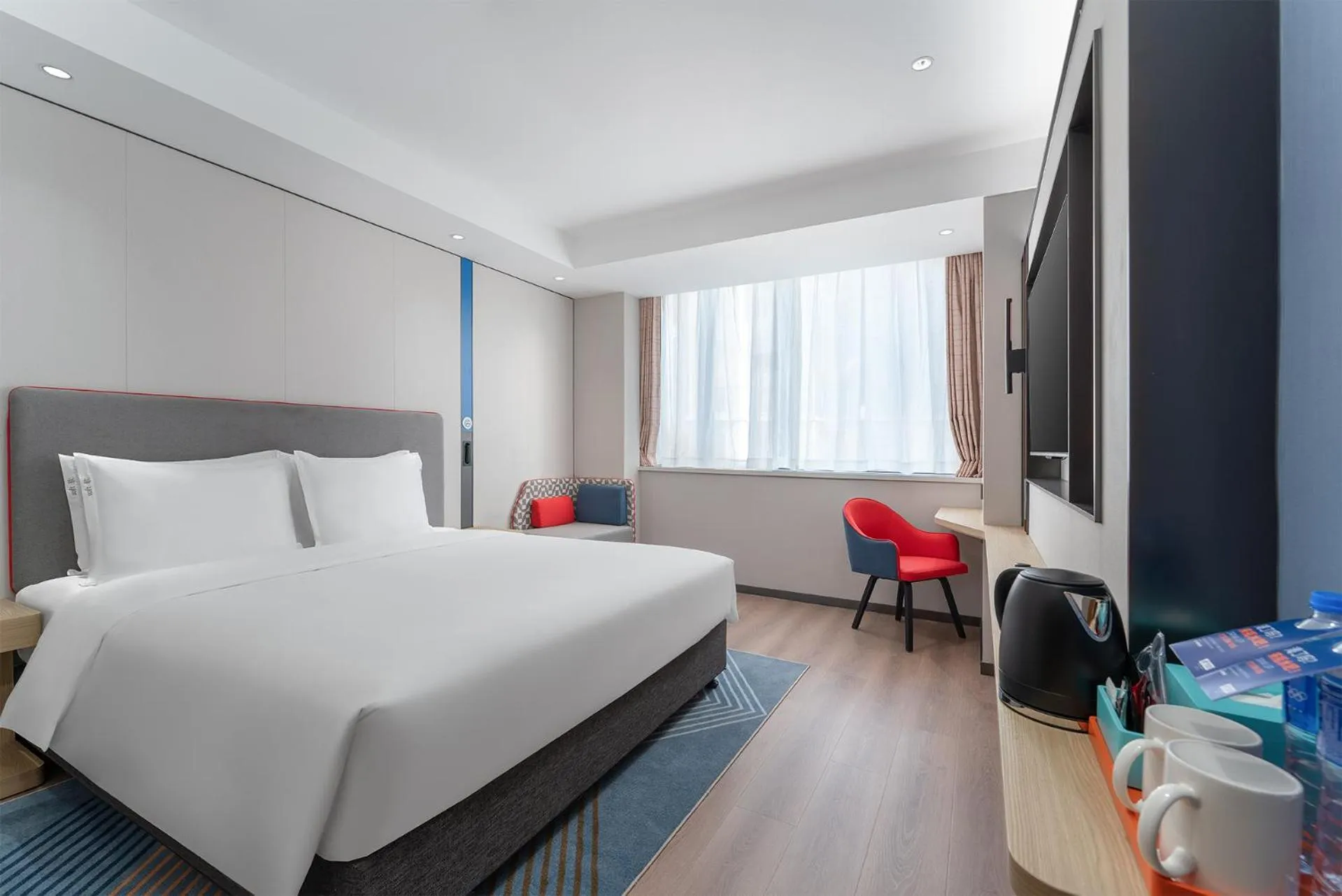 Bed in Holiday Inn Express Xi'an Daxing by IHG