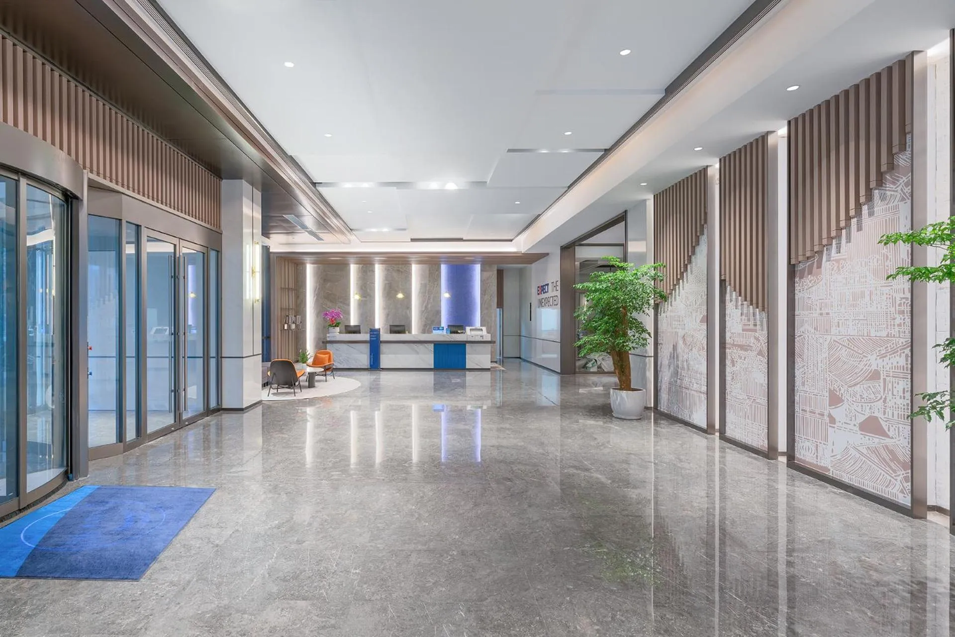 Lobby or reception in Holiday Inn Express Xi'an Daxing by IHG