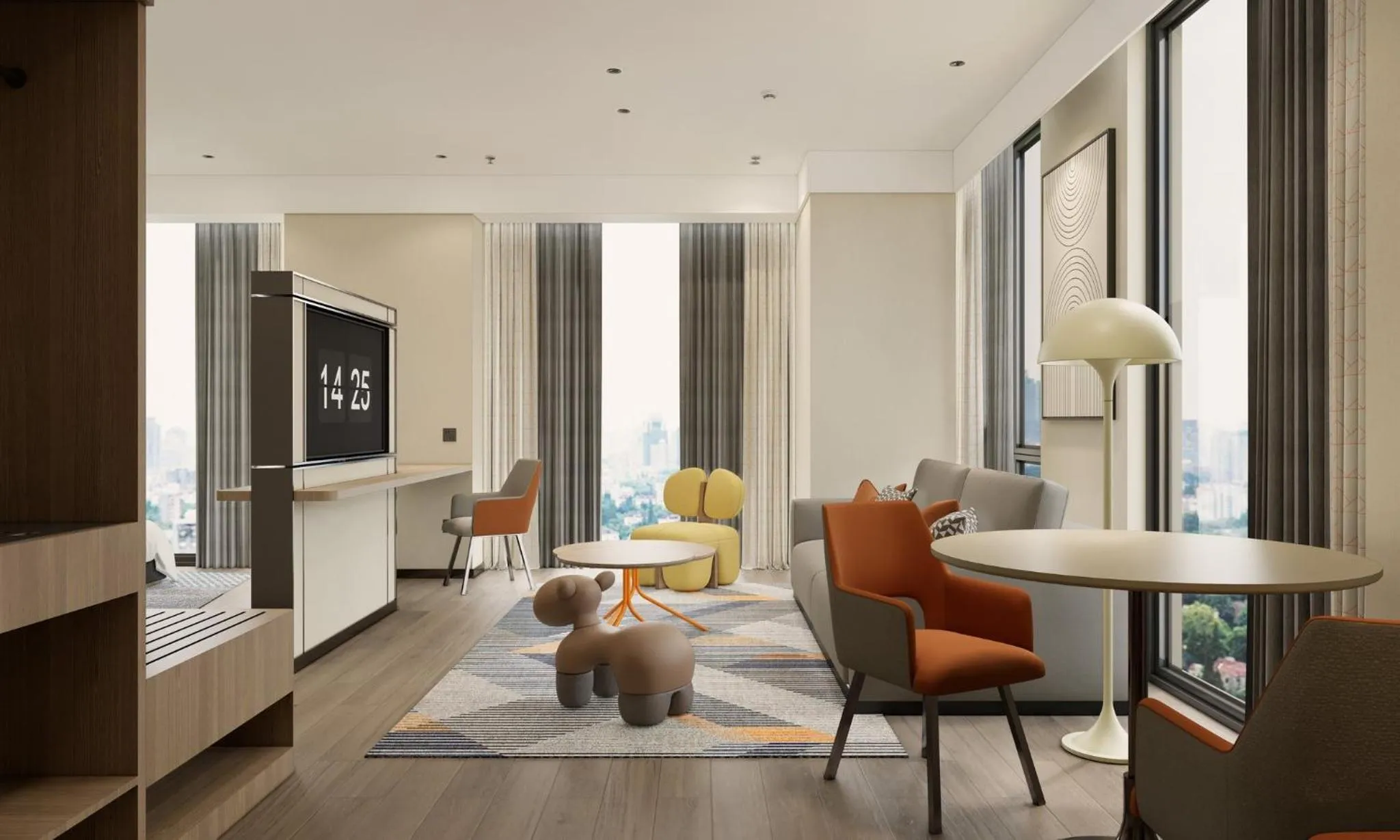 Photo of the whole room in Holiday Inn Express Xi'an Daxing by IHG