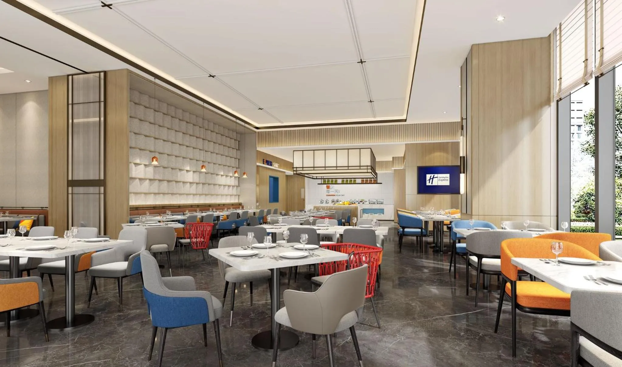 Restaurant/places to eat in Holiday Inn Express Xi'an Daxing by IHG