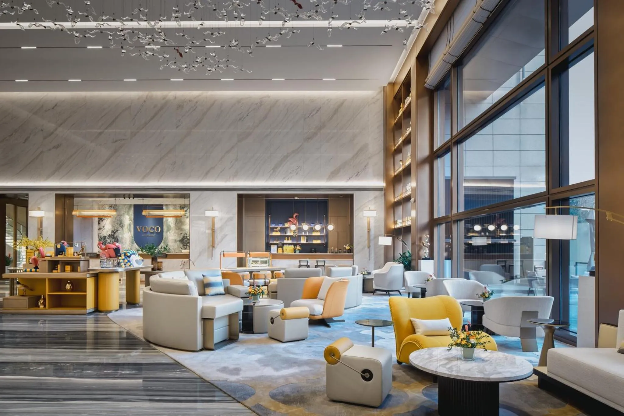 Lounge or bar in voco Xi'an Qindu Legend by IHG