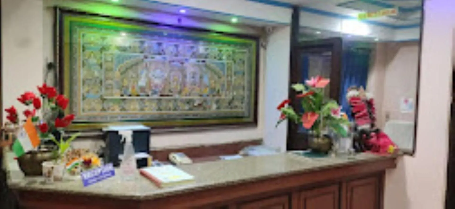 Lobby or reception, Lobby/Reception in Hotel Blue Wheel,Bhubaneswar