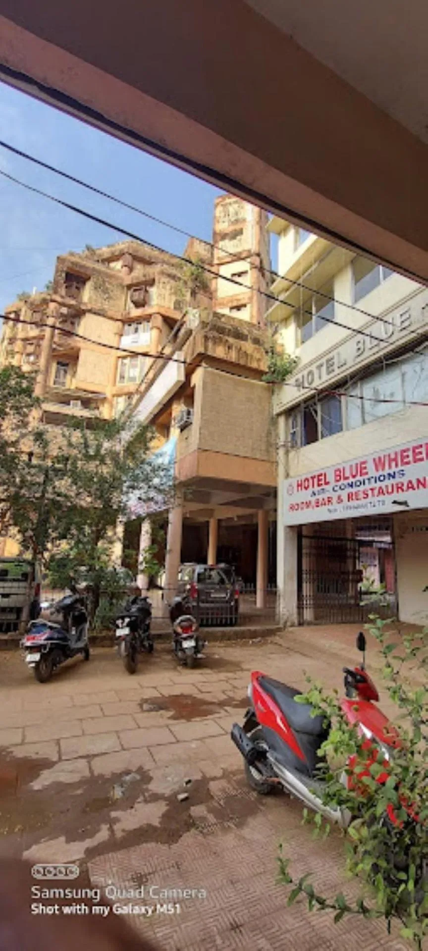 Property building in Hotel Blue Wheel,Bhubaneswar