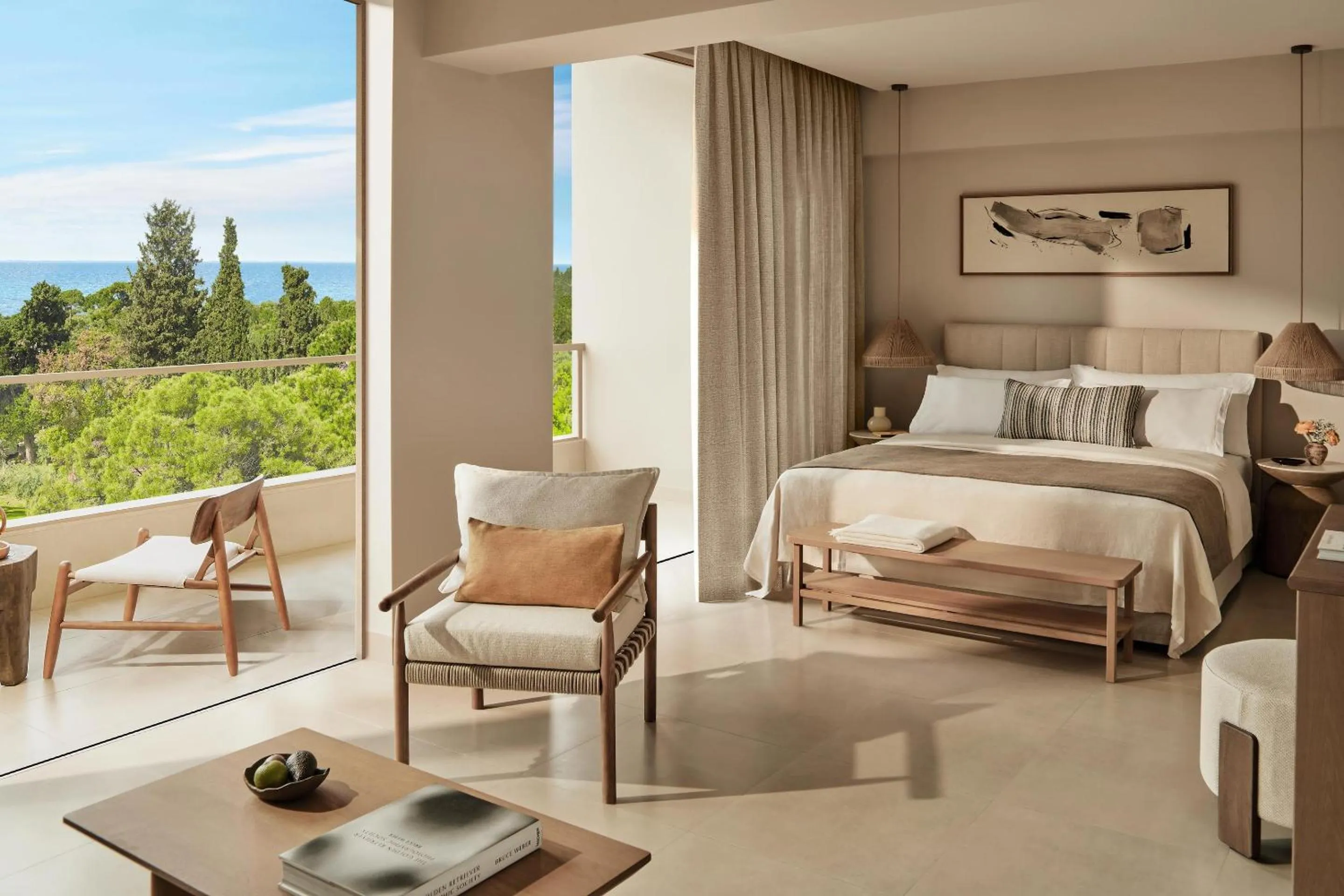 Photo of the whole room, Bed in Ikos Olivia