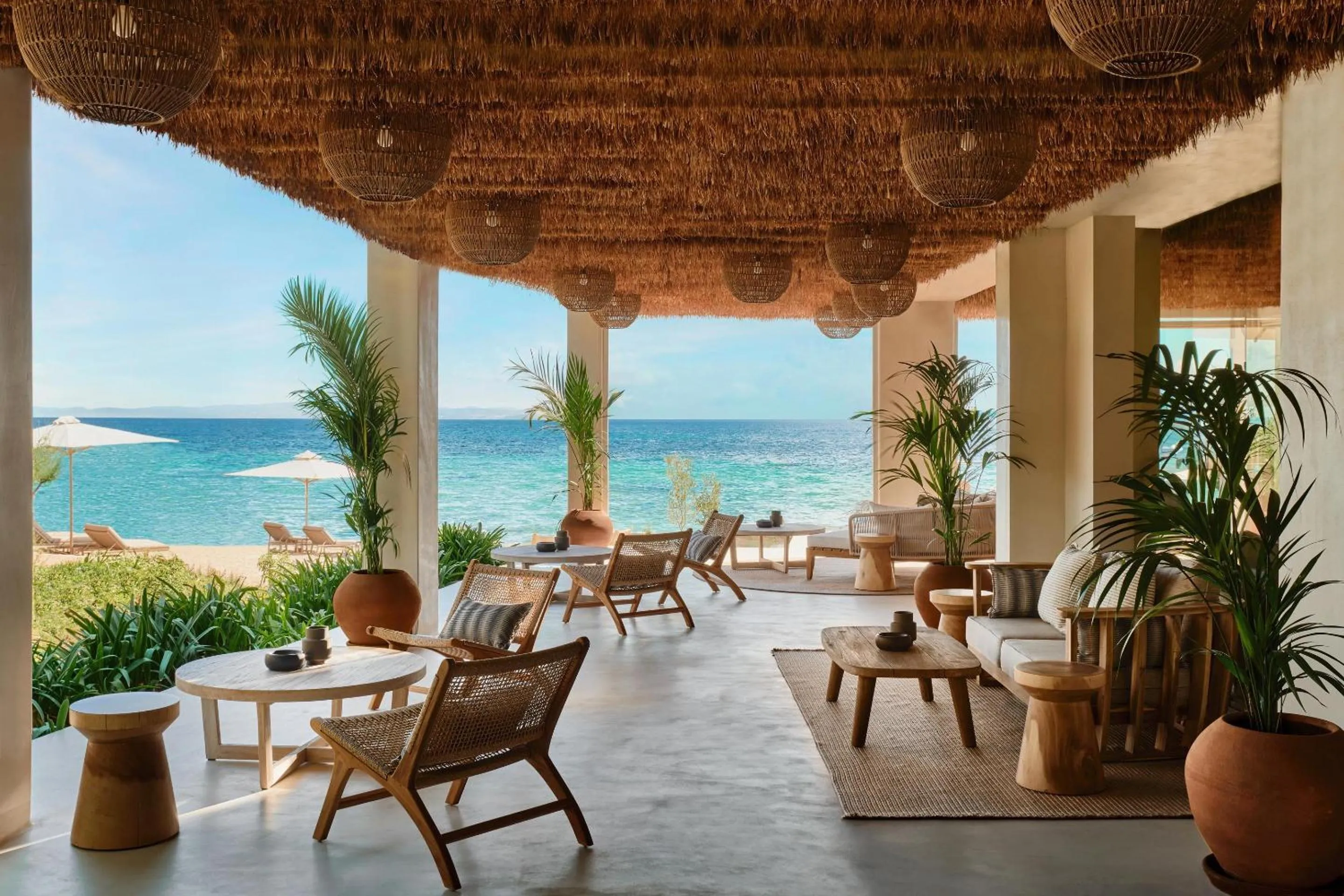 Lounge or bar in Ikos Olivia