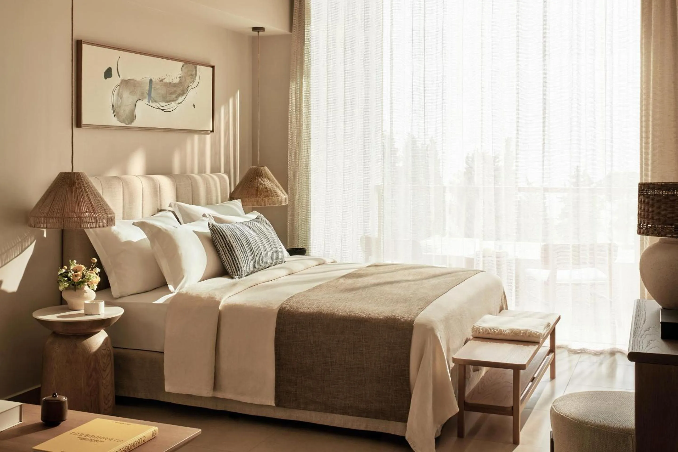 Photo of the whole room, Bed in Ikos Olivia