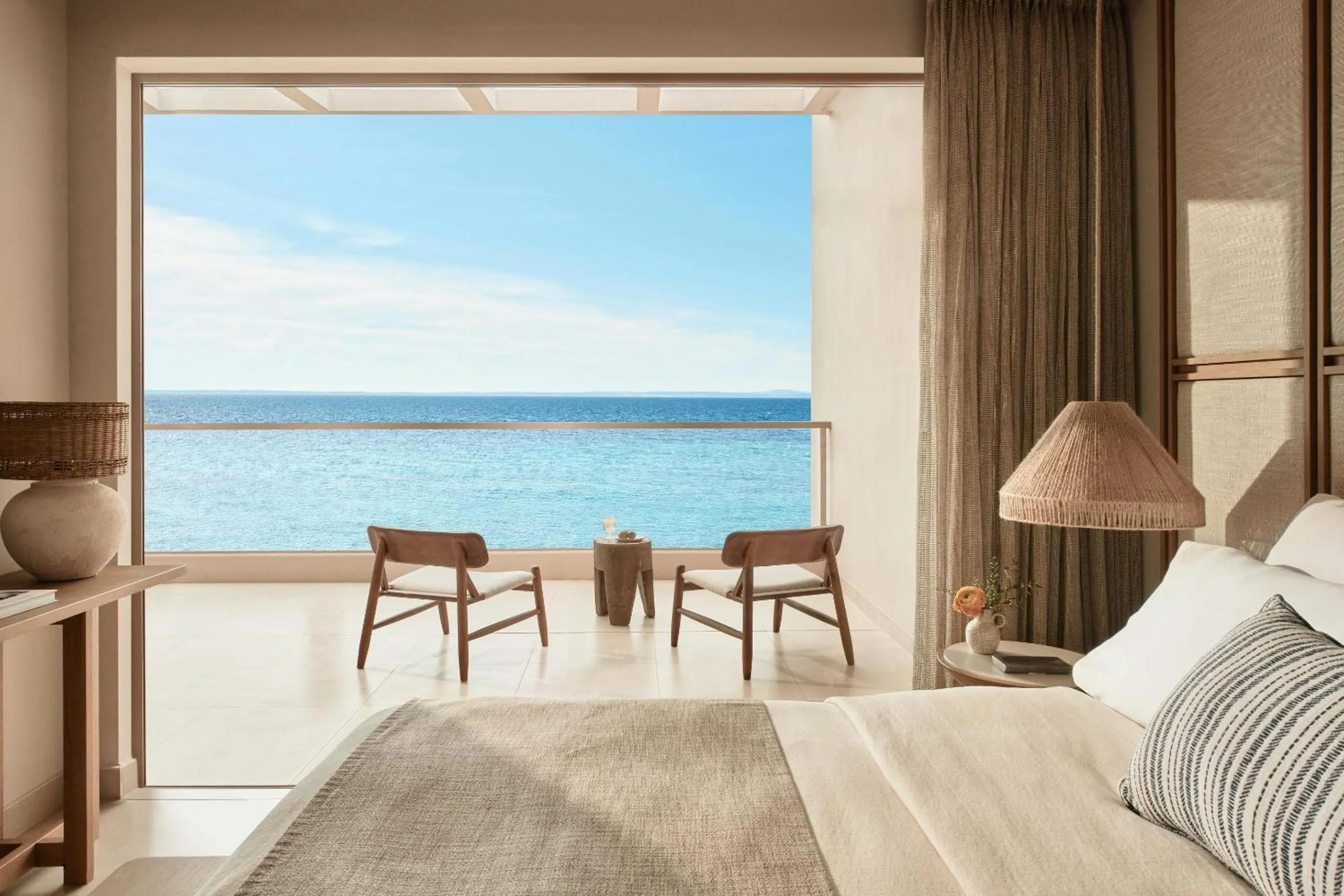 Photo of the whole room, Bed in Ikos Olivia