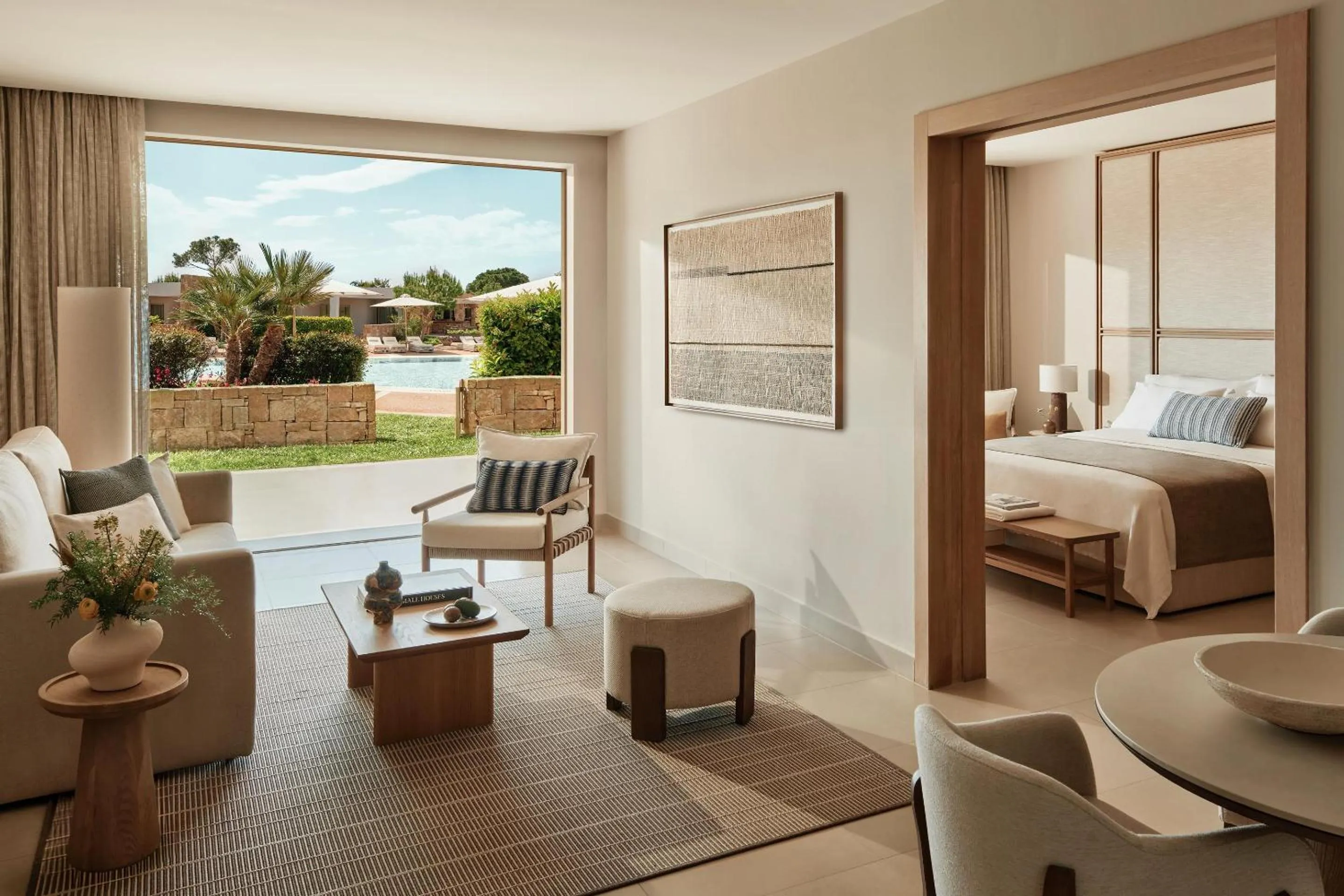 Photo of the whole room, Bed in Ikos Olivia