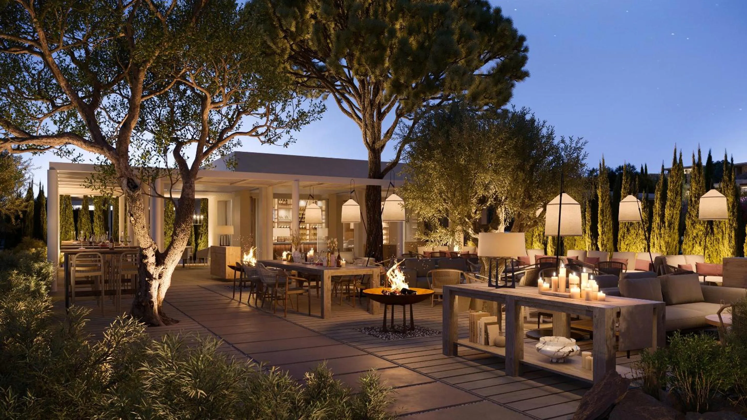 Garden in Ikos Olivia