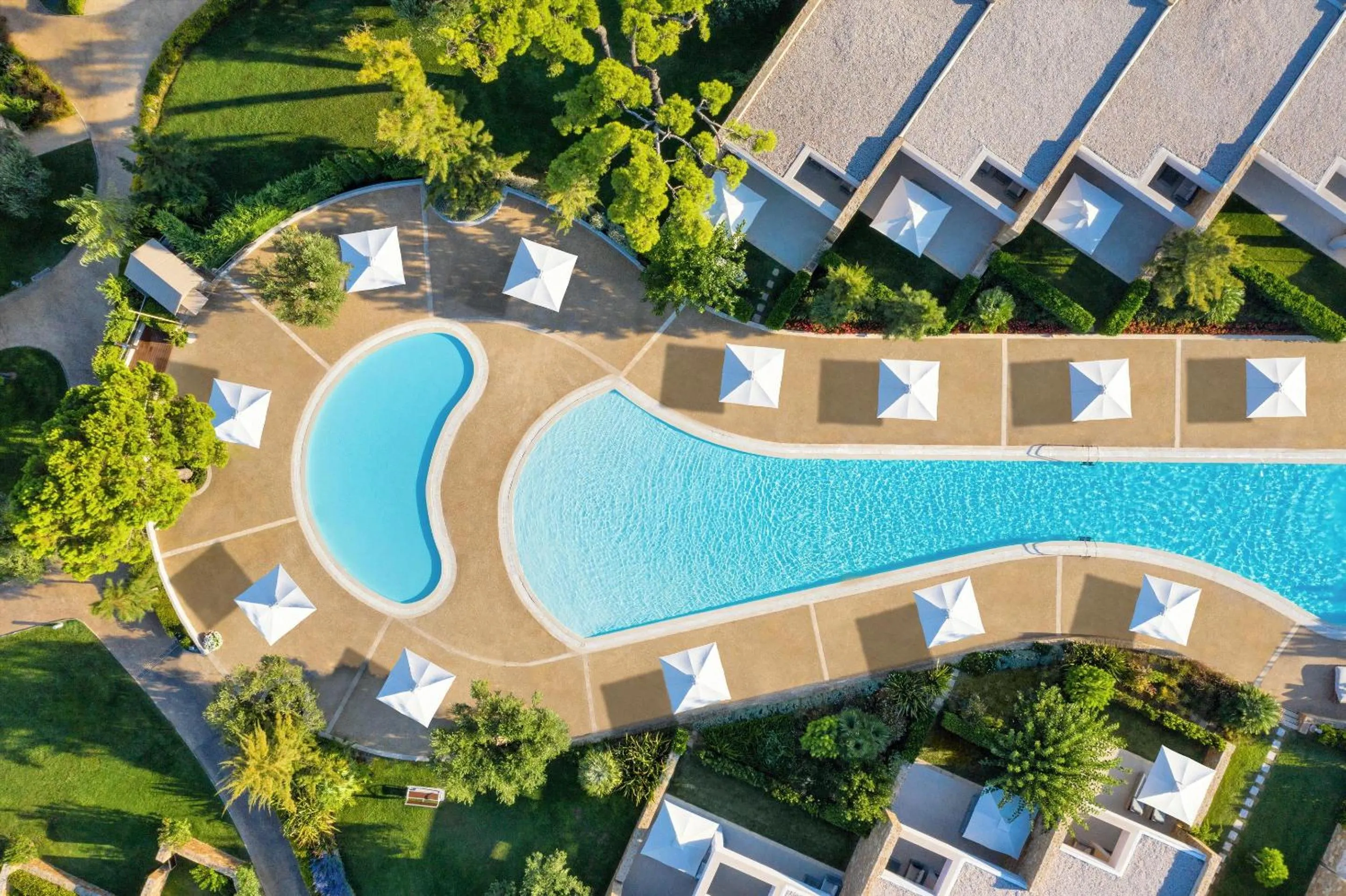 Swimming pool in Ikos Olivia