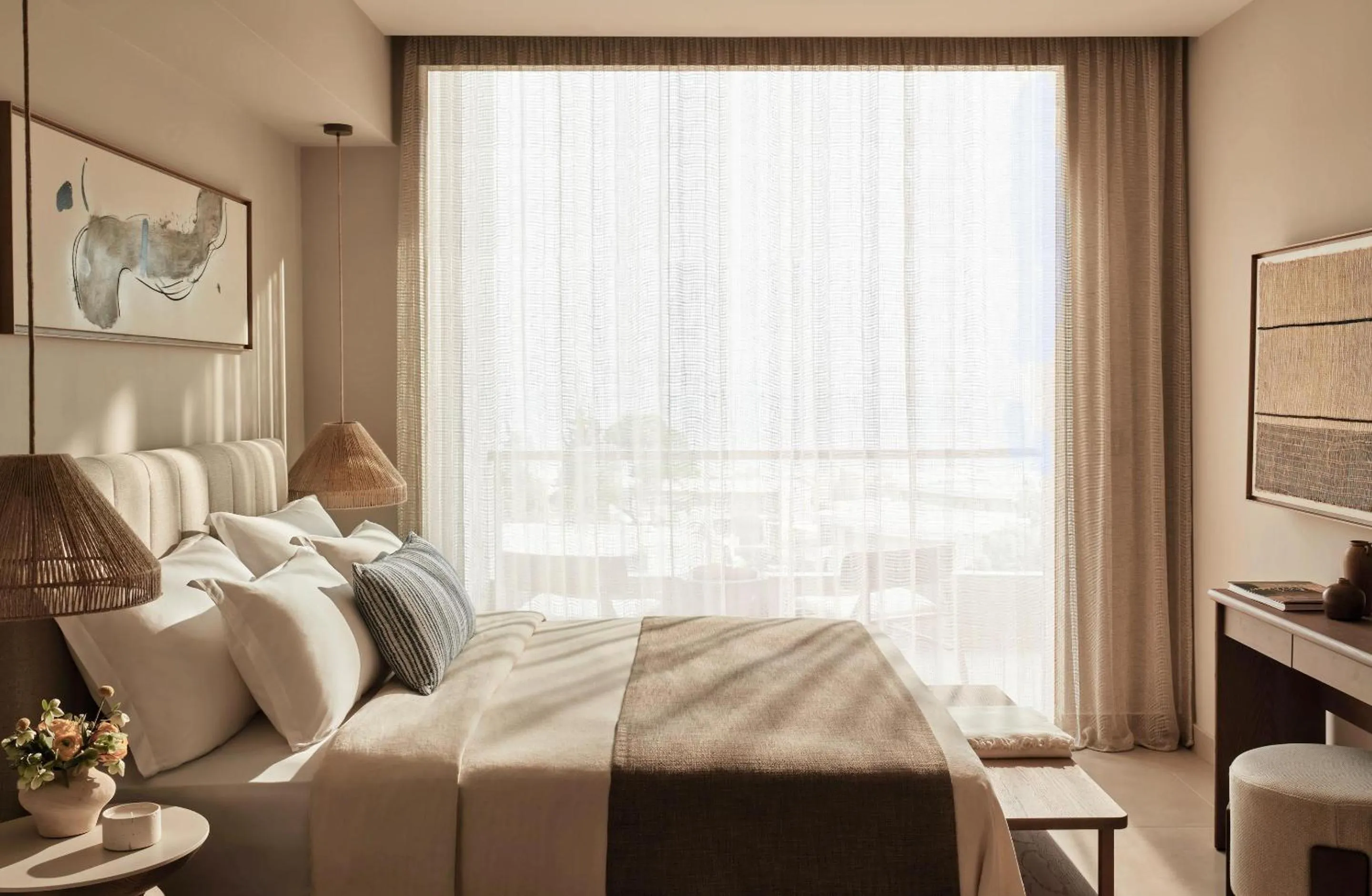 Photo of the whole room, Bed in Ikos Olivia