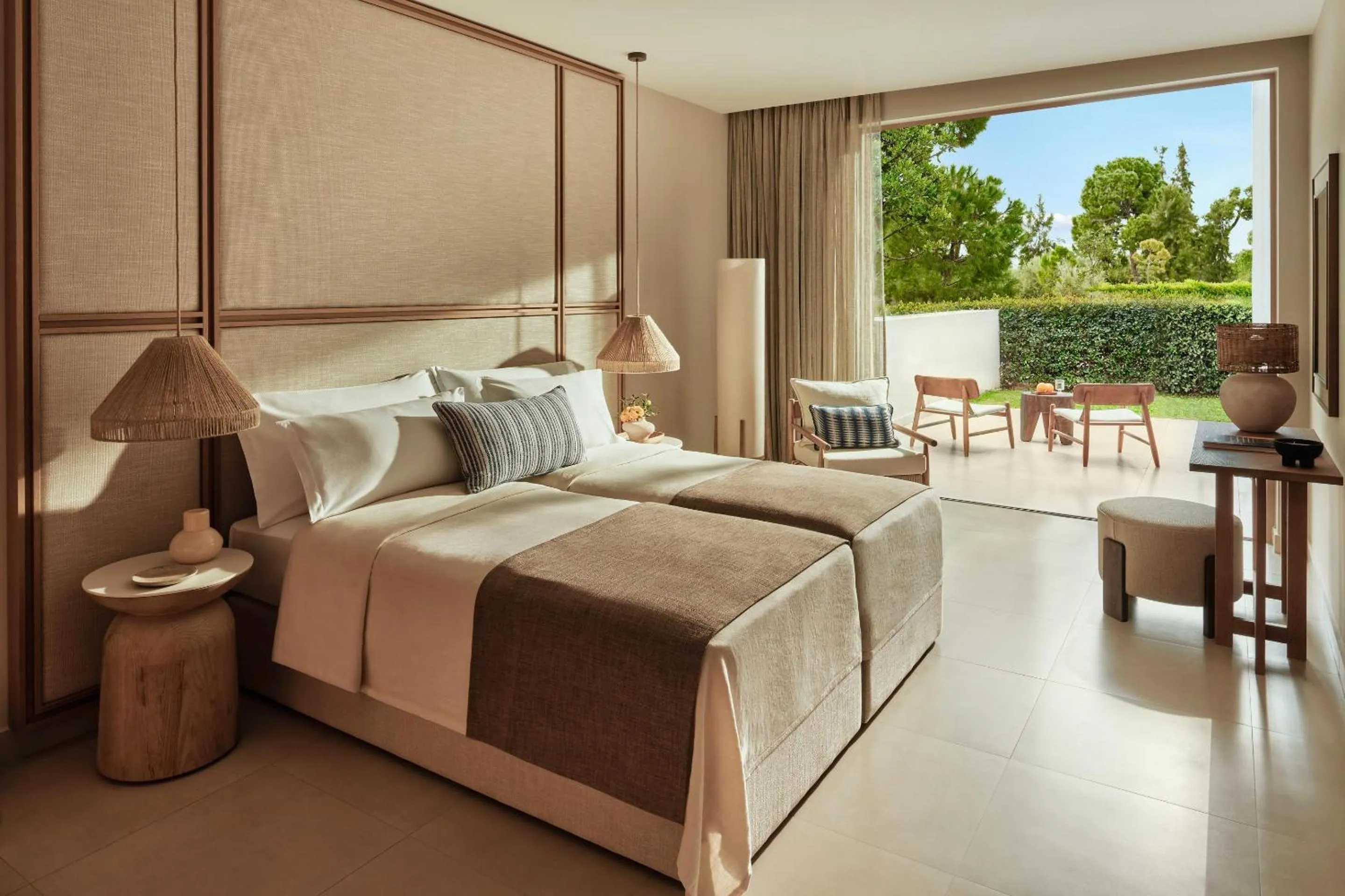 Photo of the whole room, Bed in Ikos Olivia