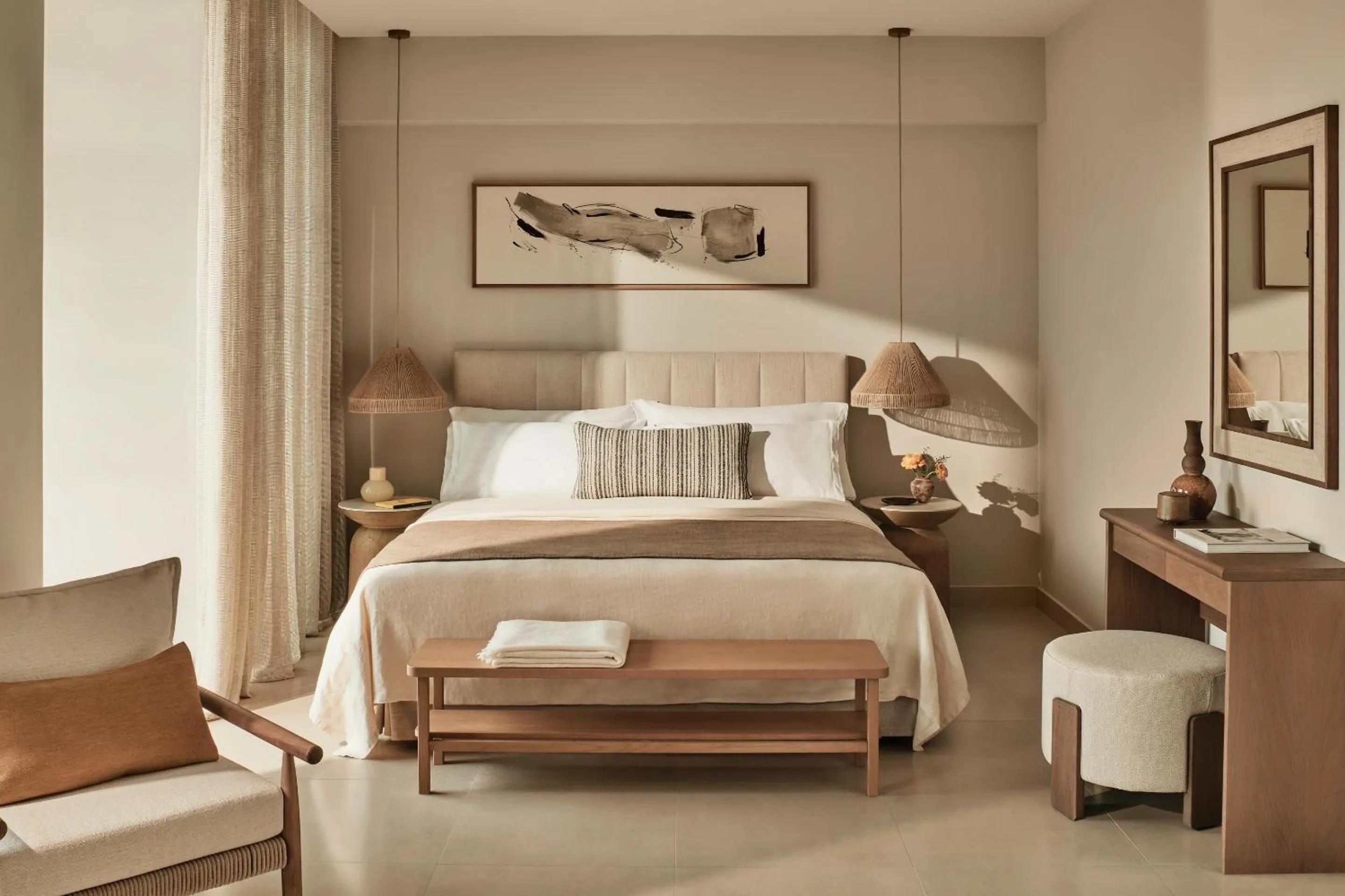 Photo of the whole room, Bed in Ikos Olivia