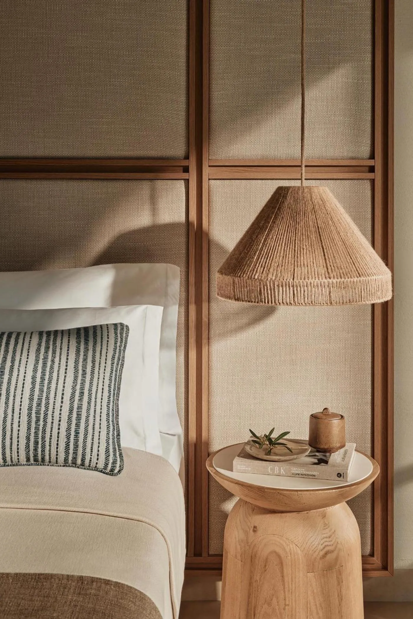 Bathroom, Bed in Ikos Olivia