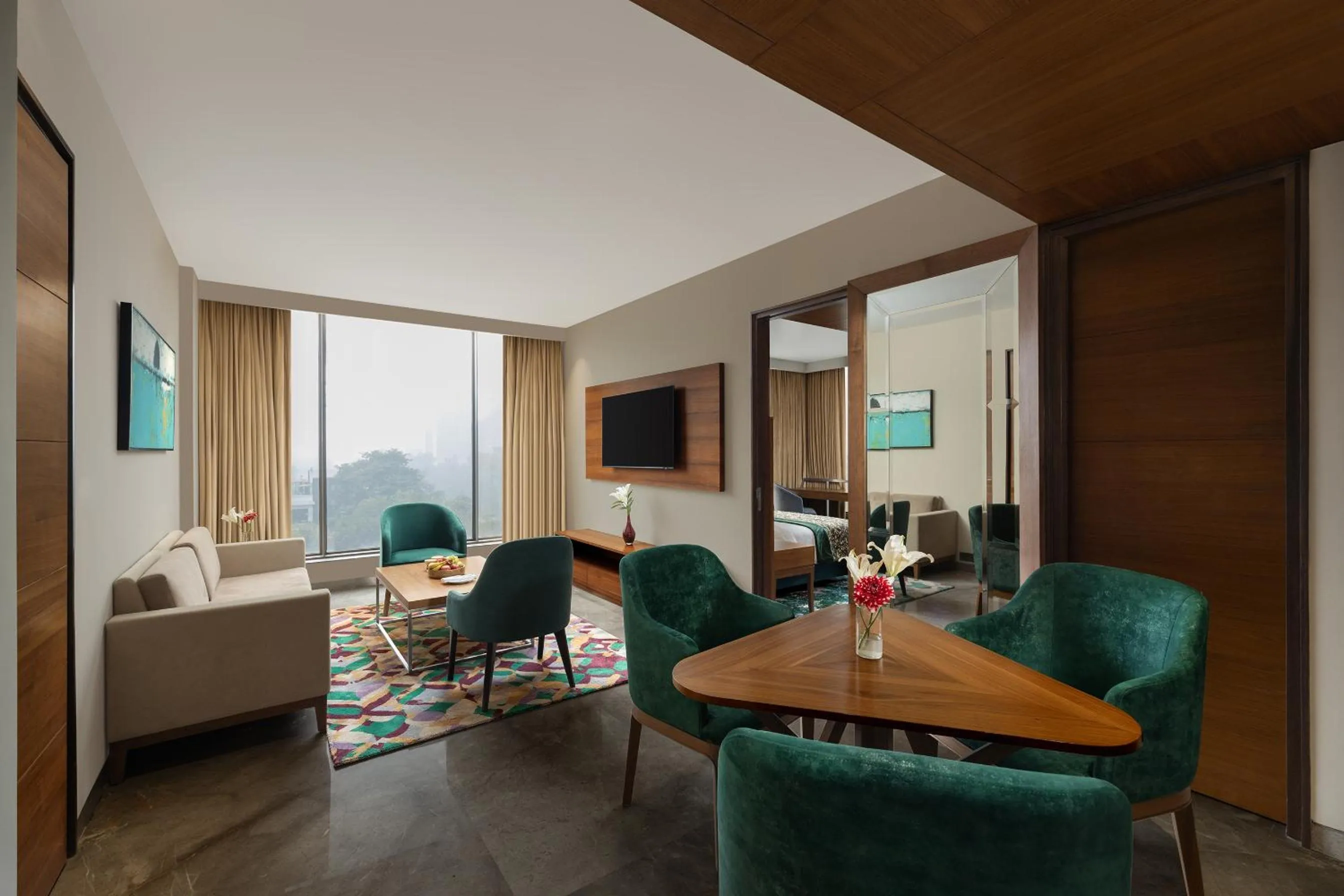 Living room in Fortune Park, East Delhi - Member ITC Hotels' Group