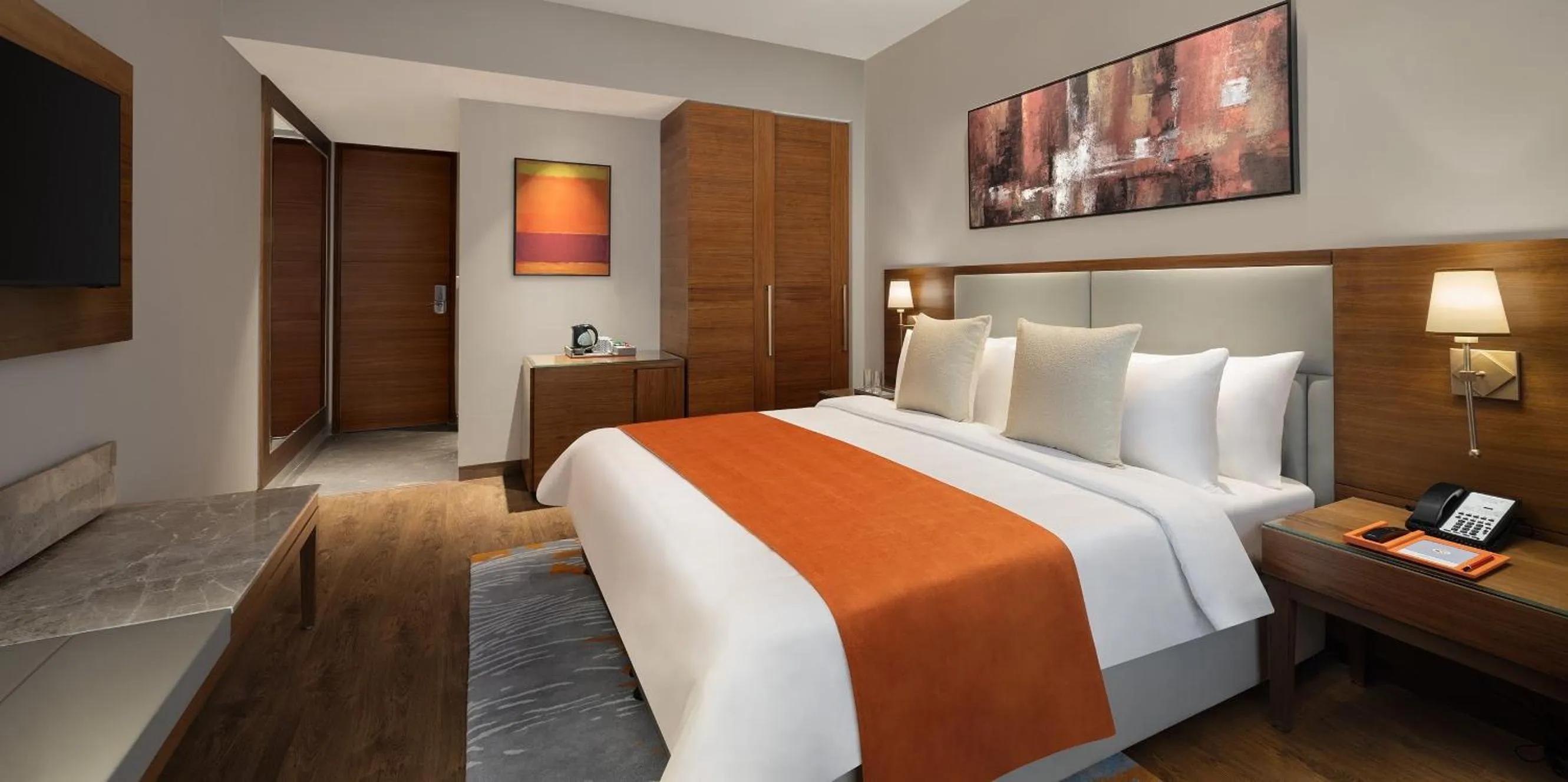 Bedroom, Bed in Fortune Park, East Delhi - Member ITC Hotels' Group