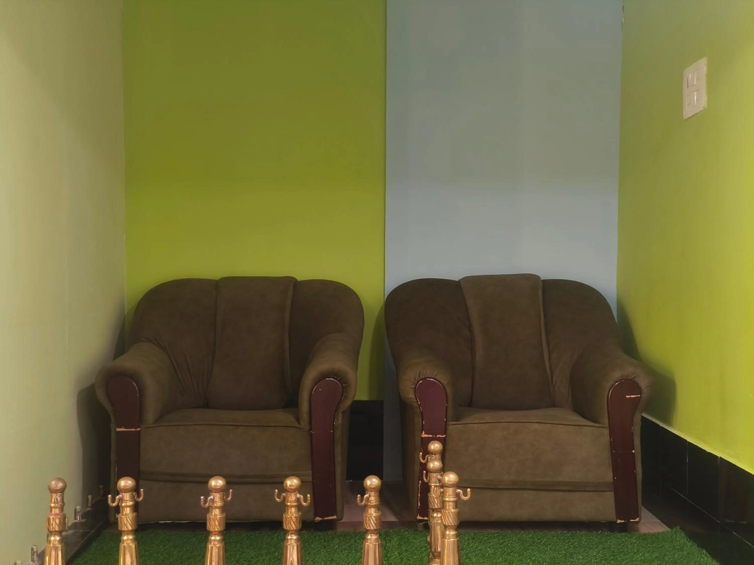 Seating area in Kailasaa Residency