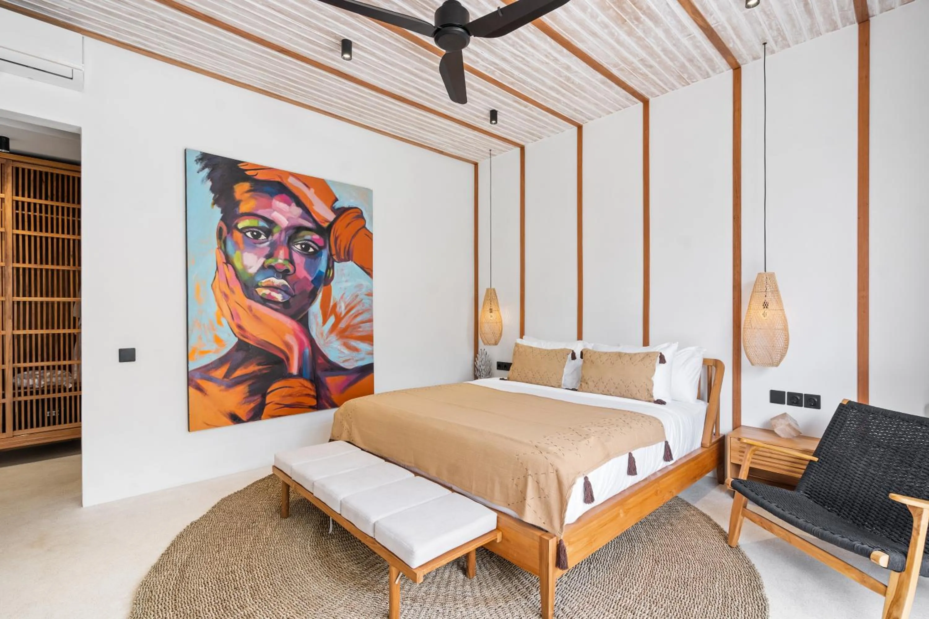 Bed in Alicante Villa