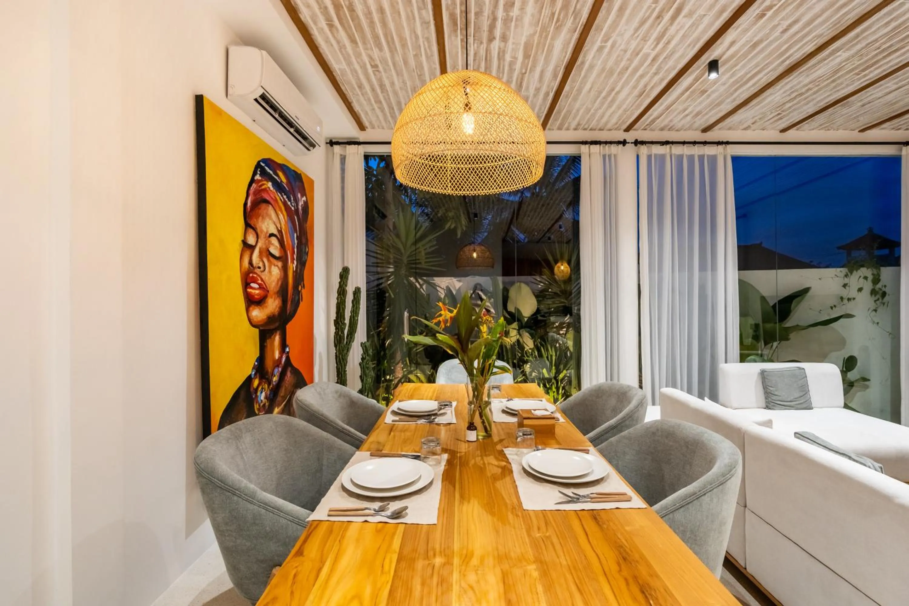 Seating area in Alicante Villa