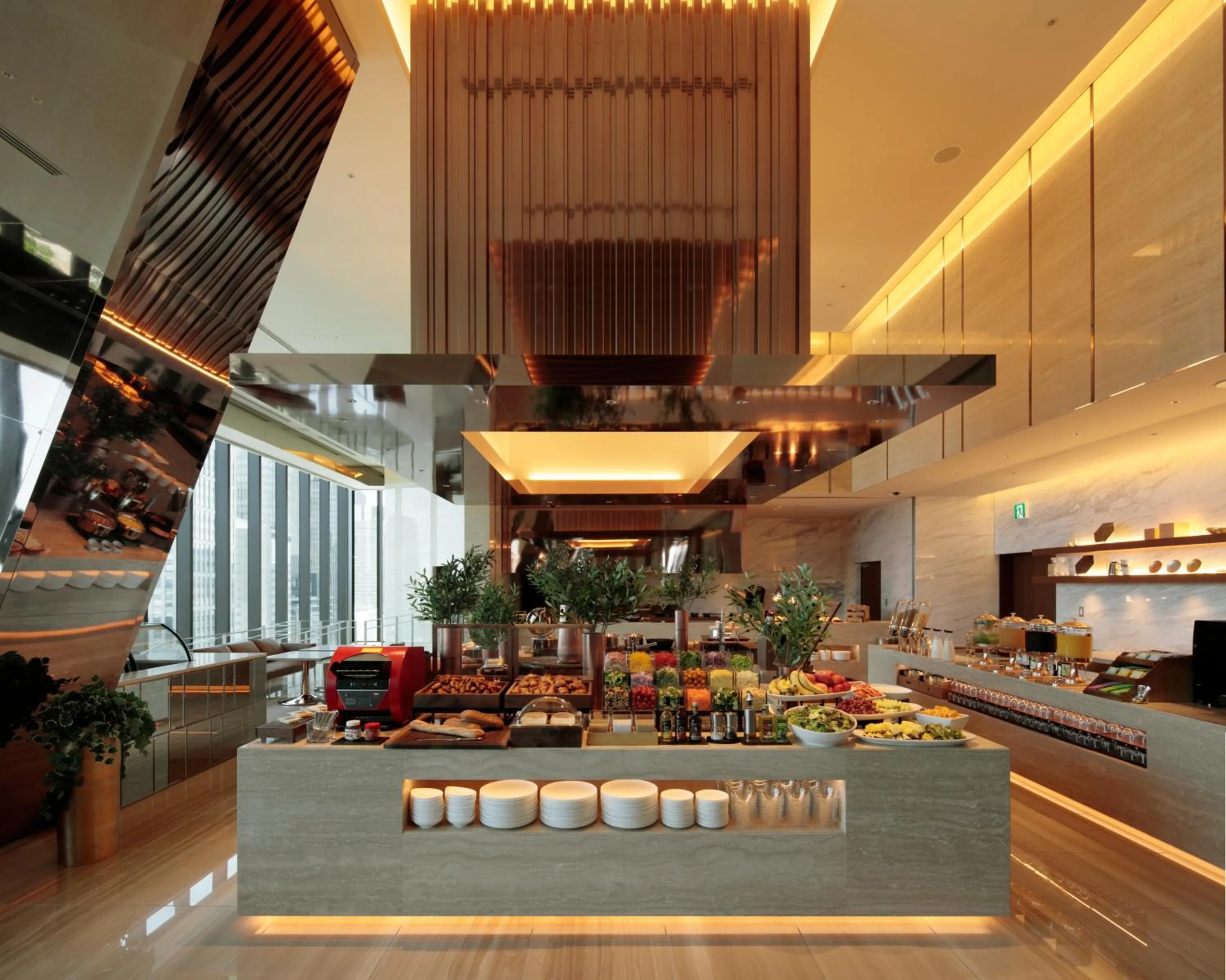 Buffet breakfast in Candeo Hotels Osaka The Tower