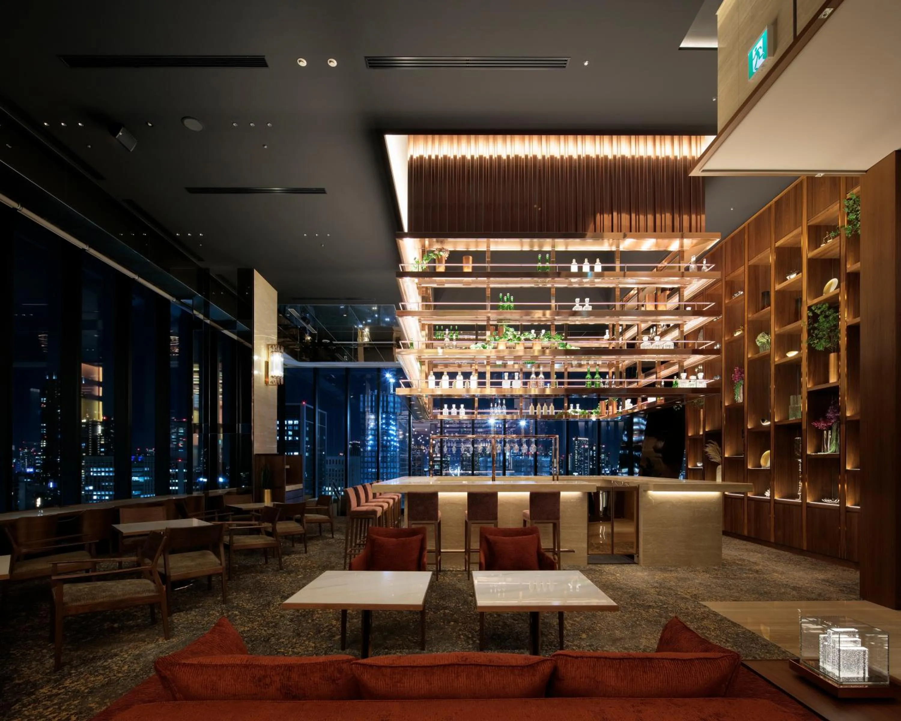 Lounge or bar in Candeo Hotels Osaka The Tower
