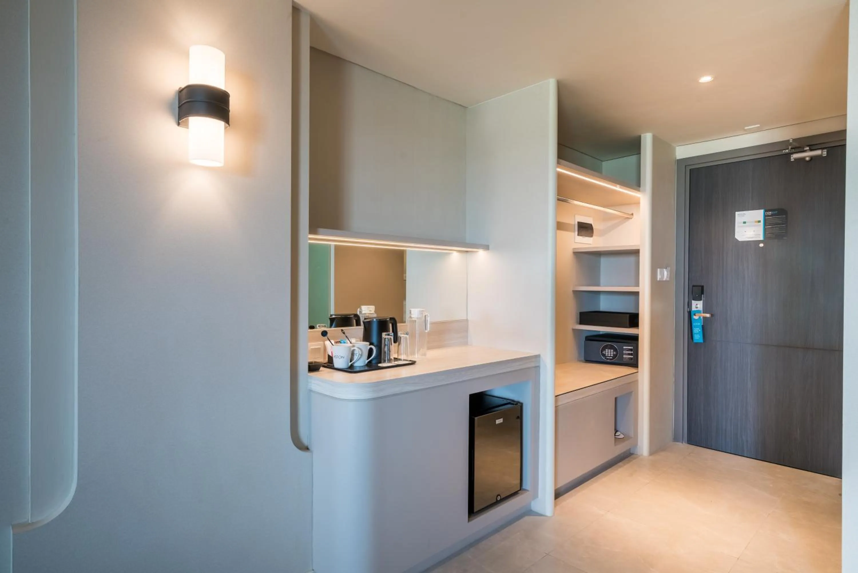 Kitchen or kitchenette in Aston Bintaro Hotel & Conference Center