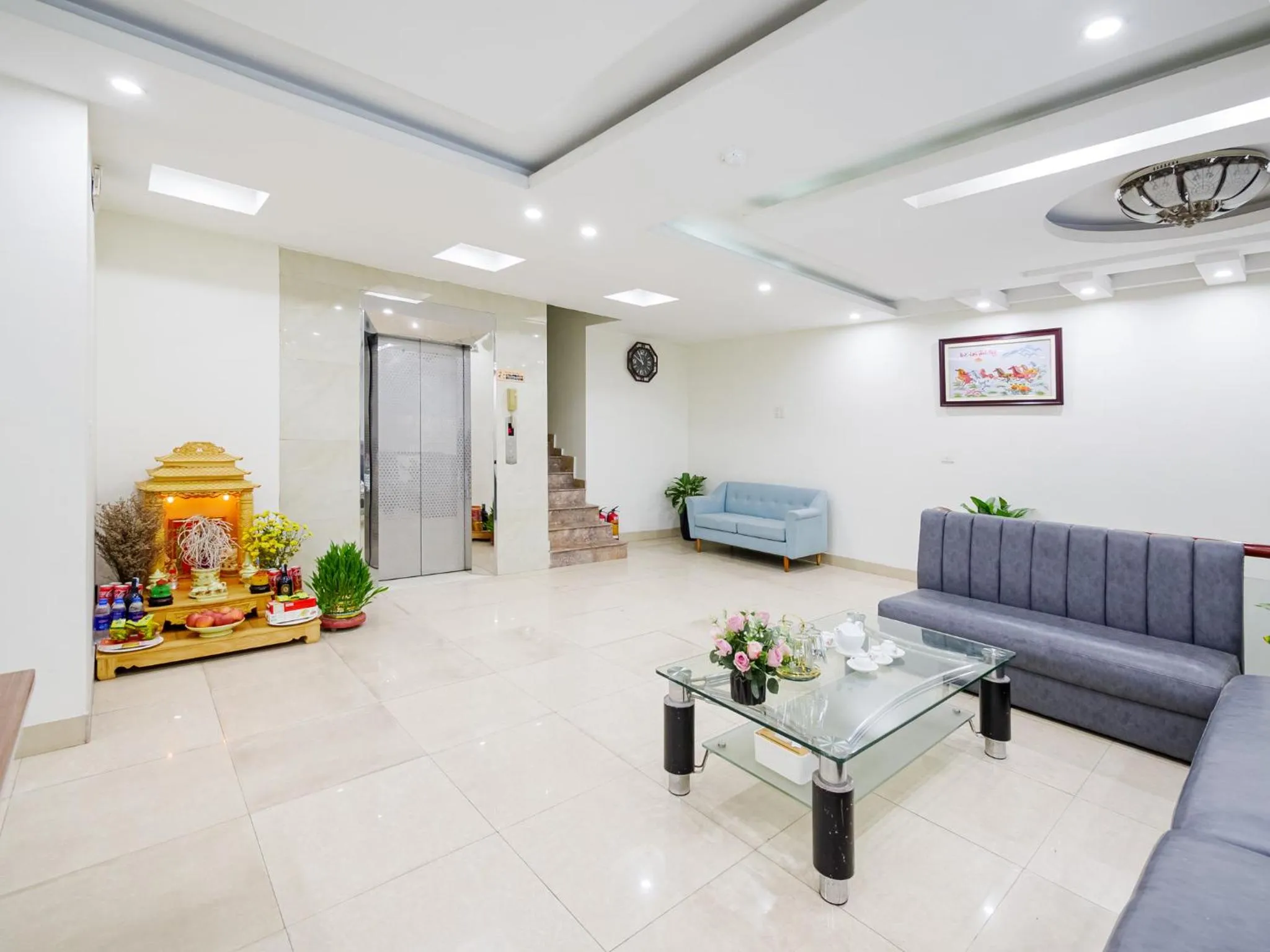 Lobby or reception in New An Phú Hotel