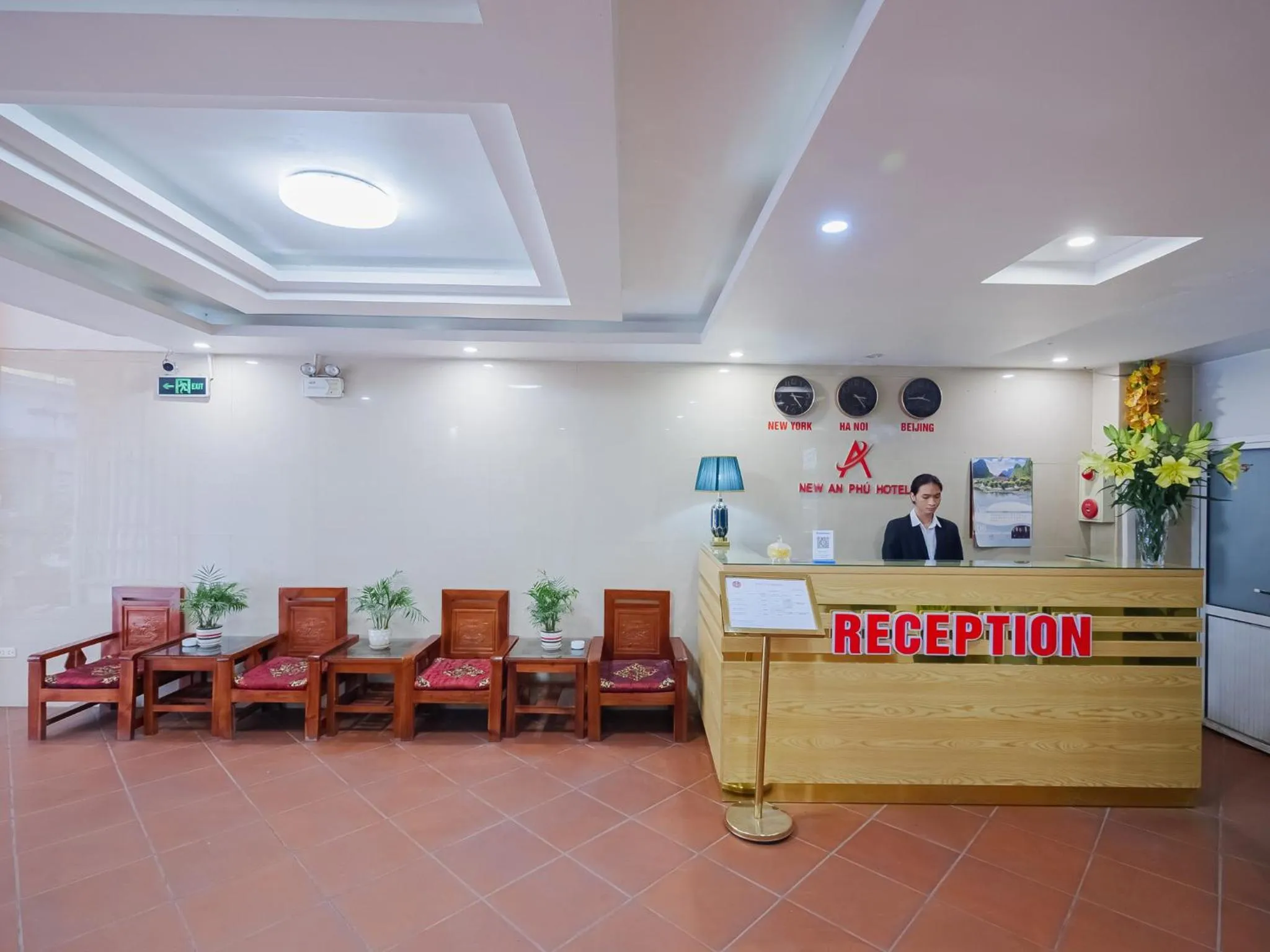 Lobby or reception in New An Phú Hotel