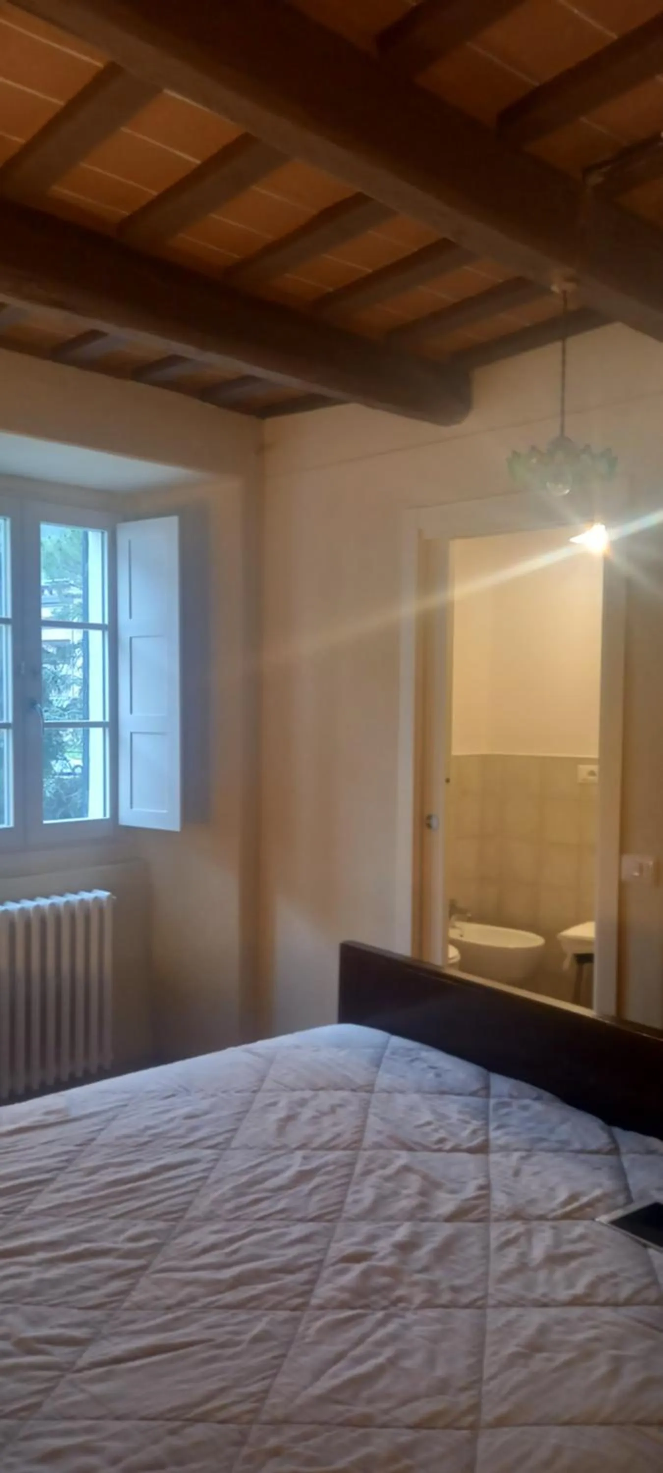 Bed in Albergo del Ponte