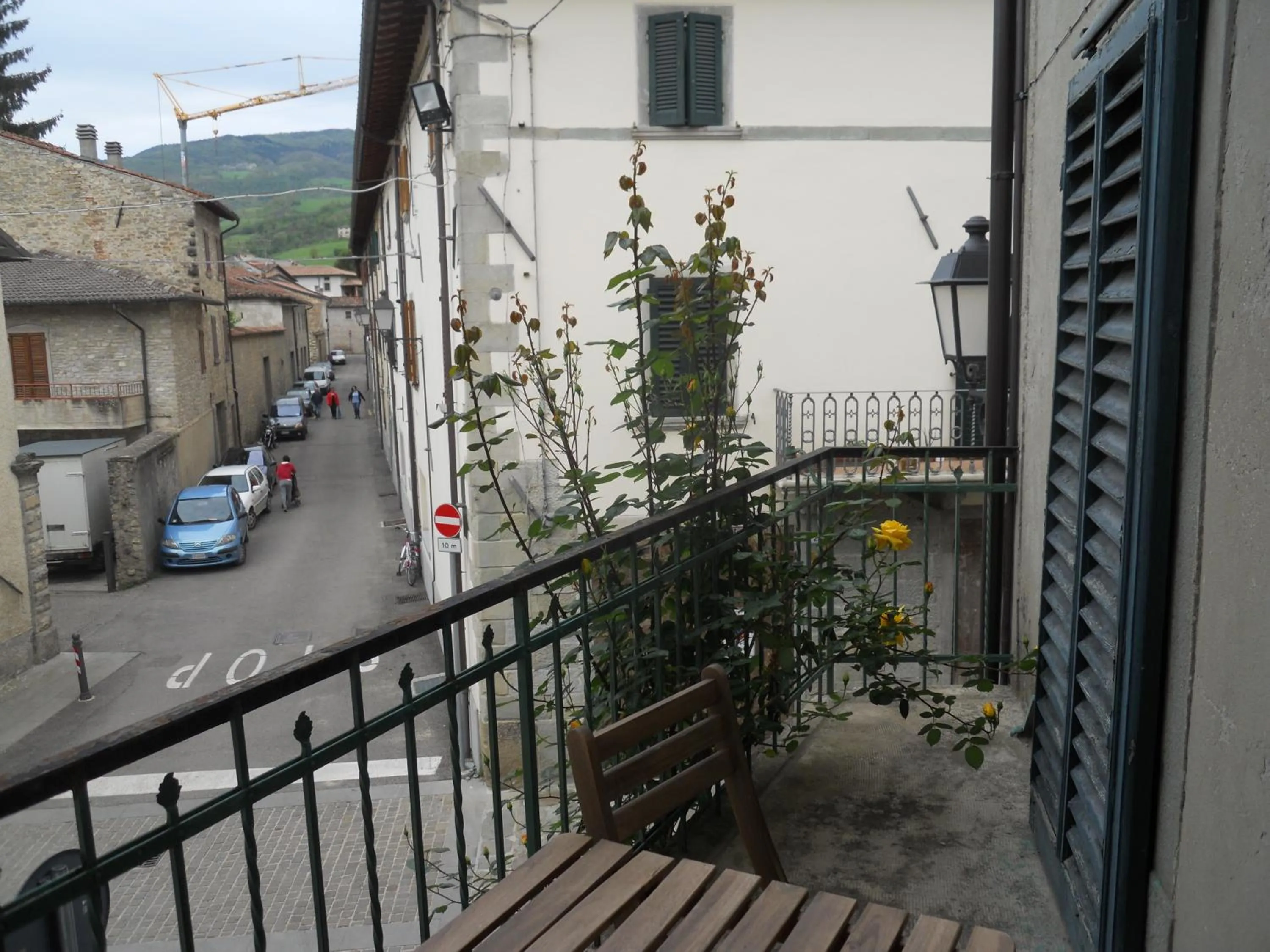 Balcony/Terrace in Albergo del Ponte