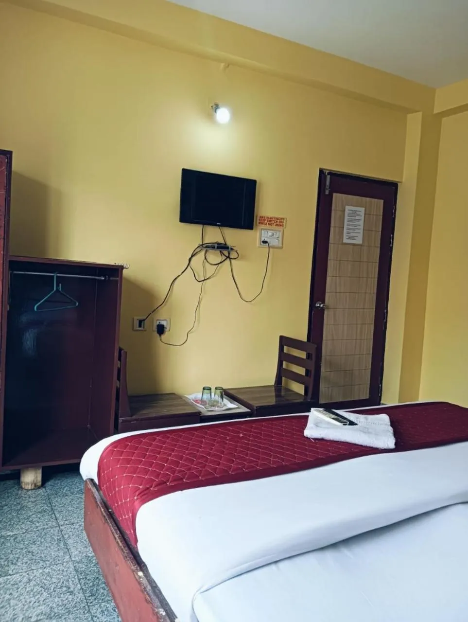 Bedroom, Bed in Hotel Swagat