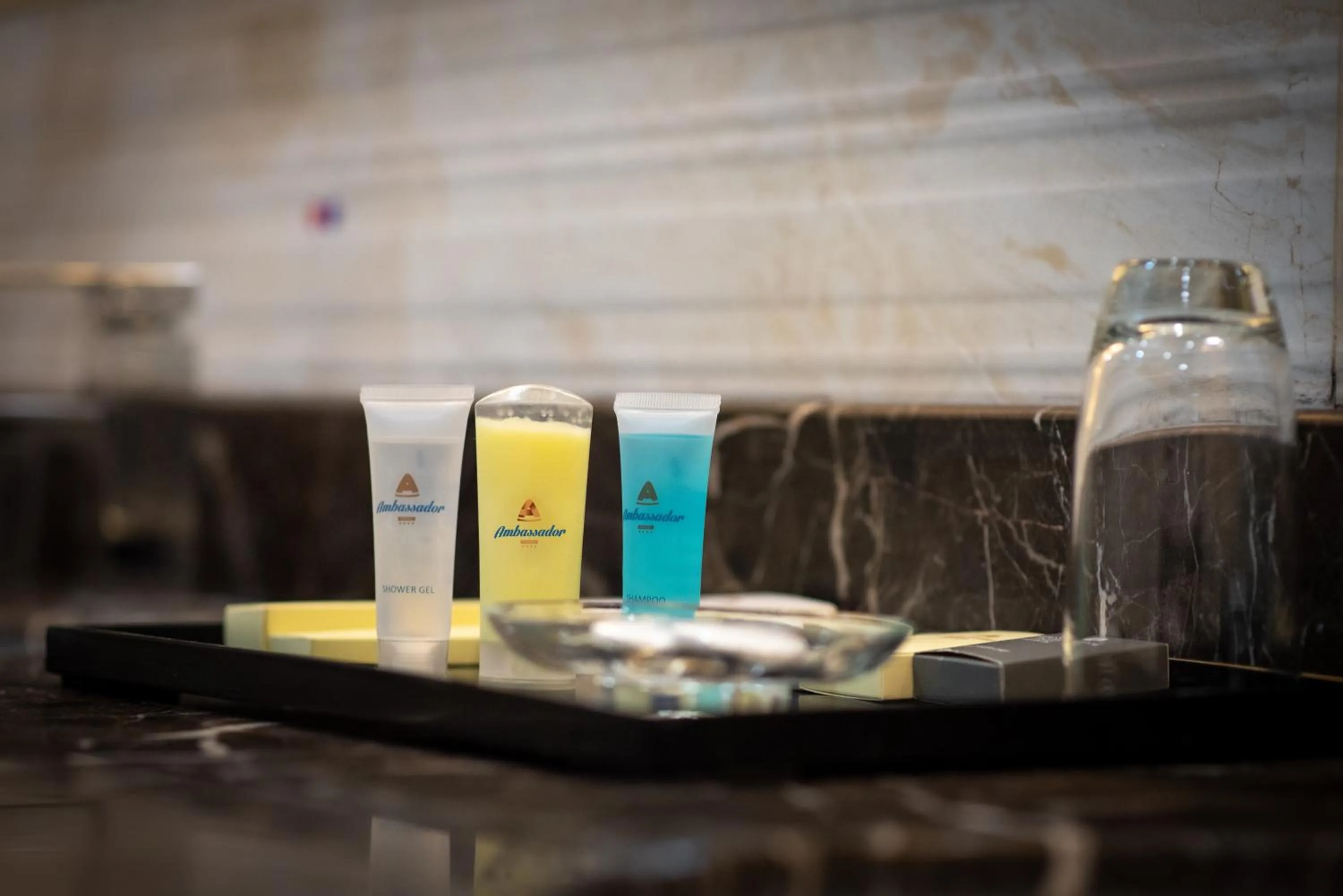 Shower in Ambassador Hotel