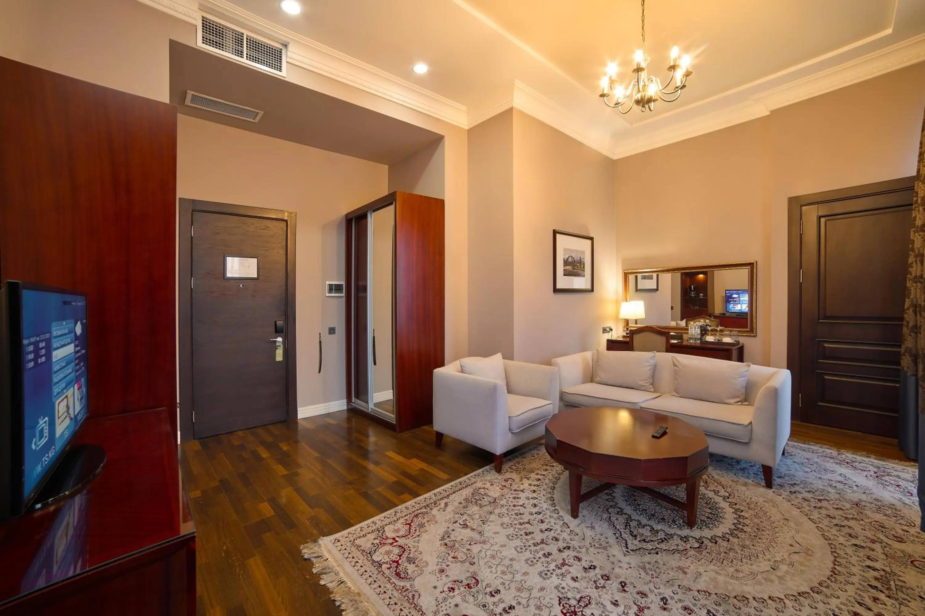 Living room in Ambassador Hotel