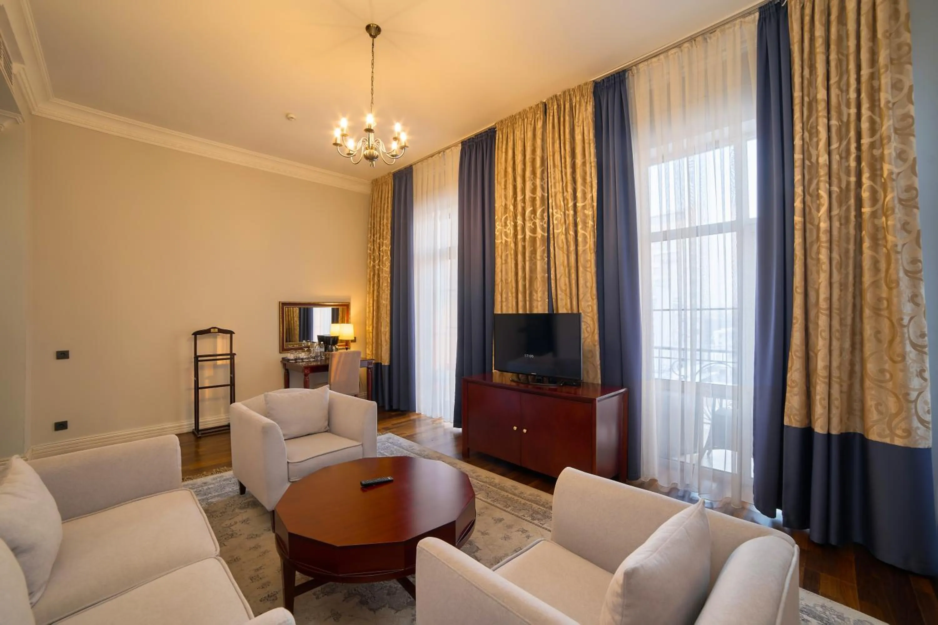 Living room in Ambassador Hotel