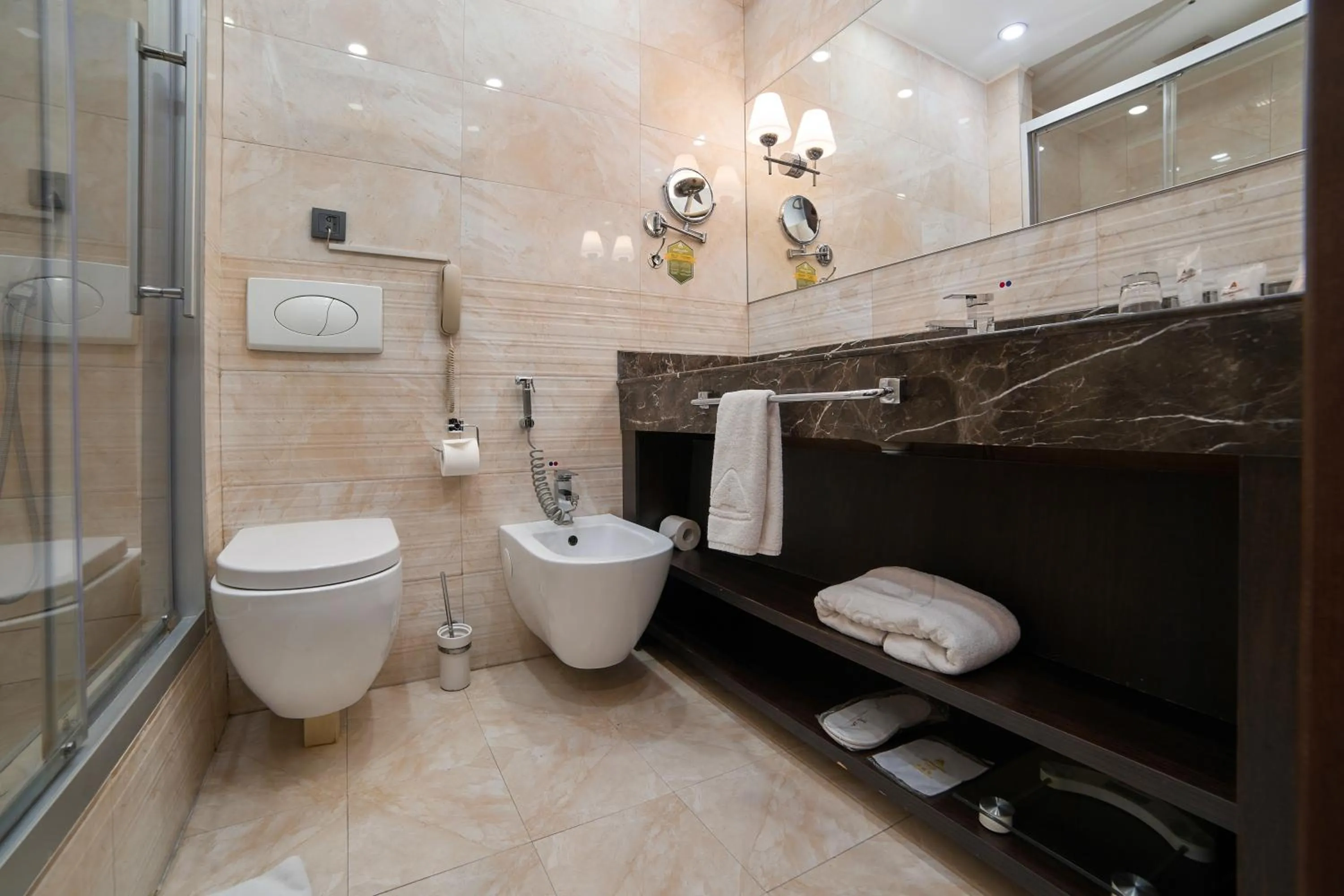 Toilet in Ambassador Hotel