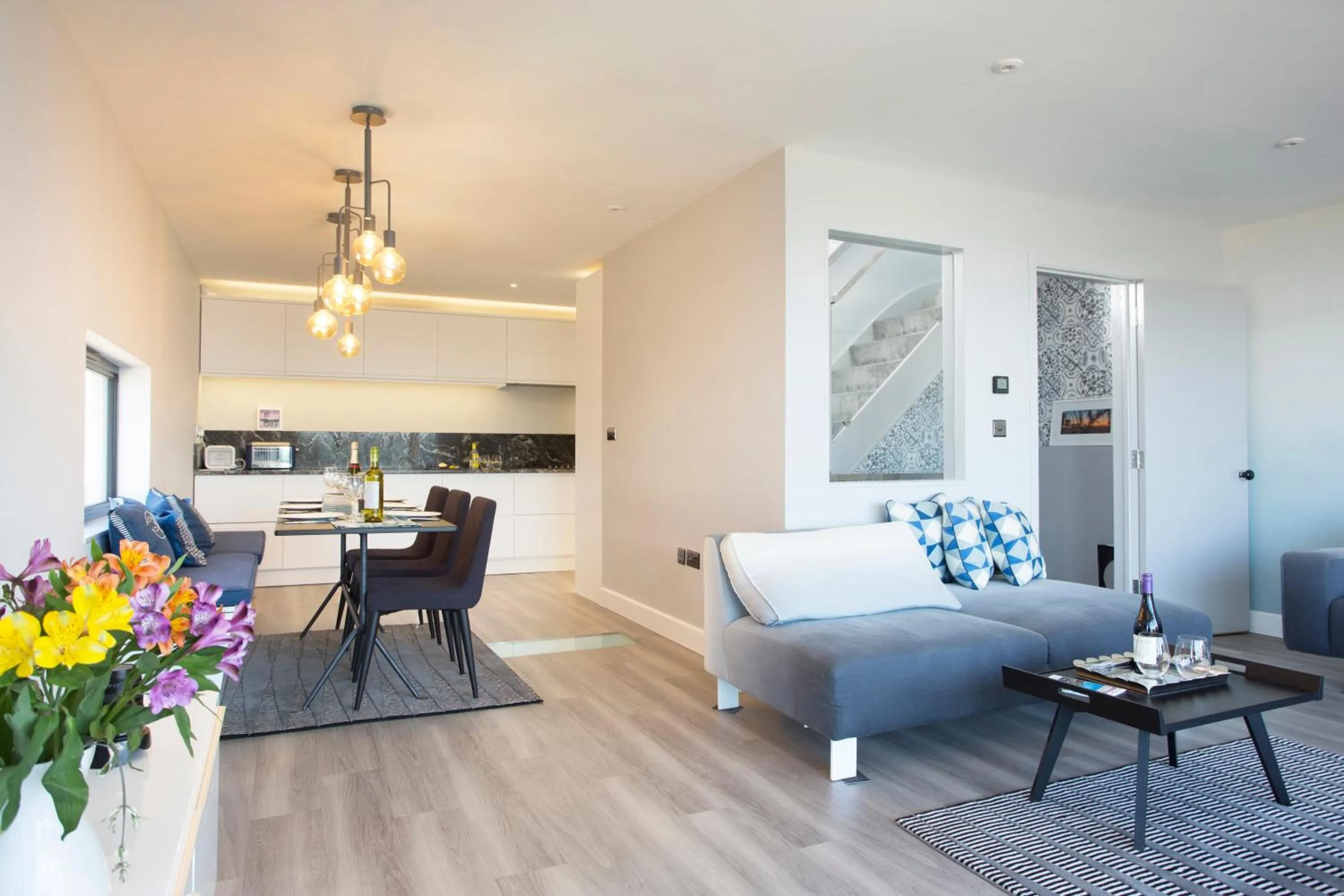 Kitchen or kitchenette in Sea Sunset Cottage