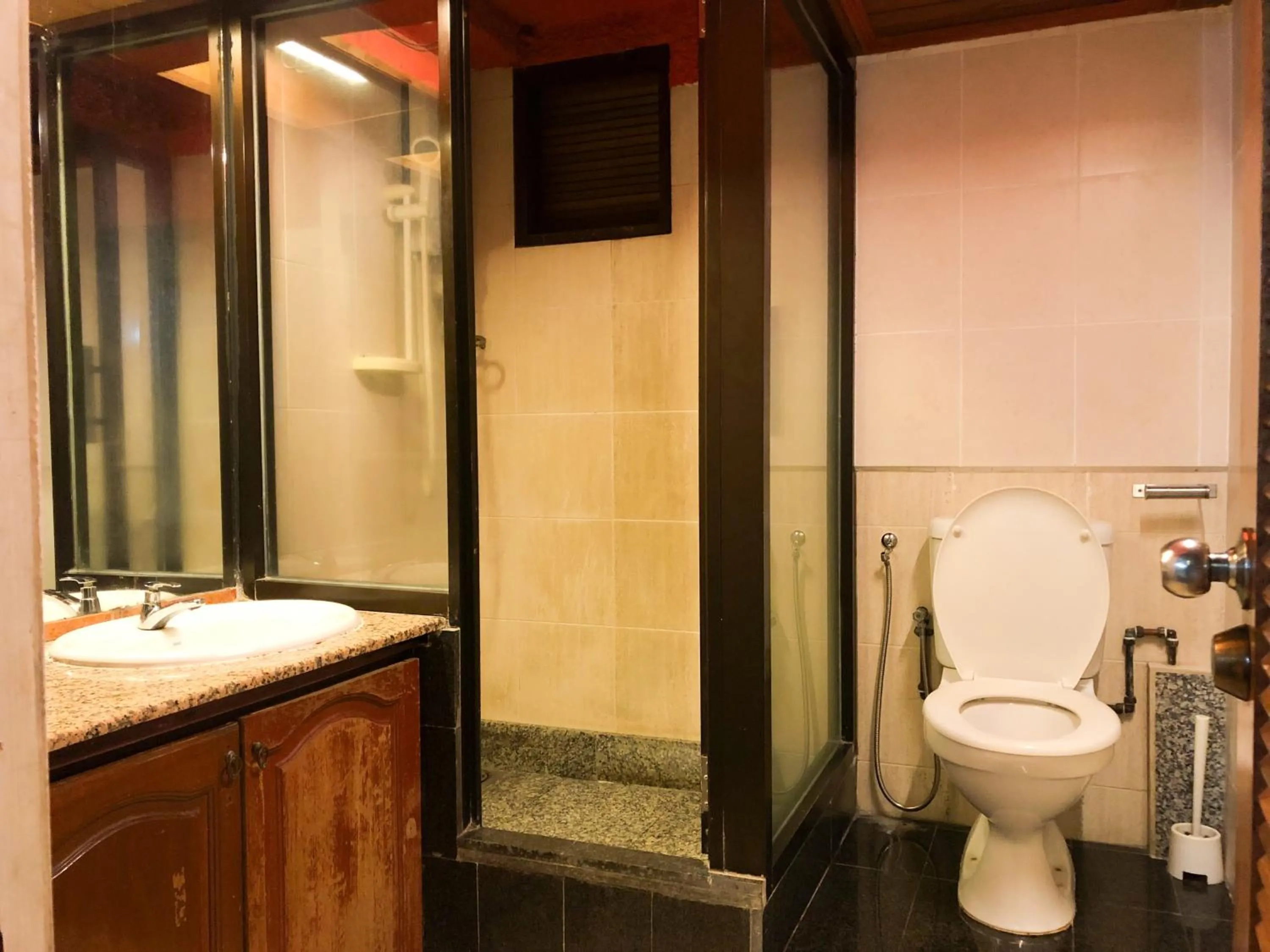 Bathroom in Hotel O I.villa Inn