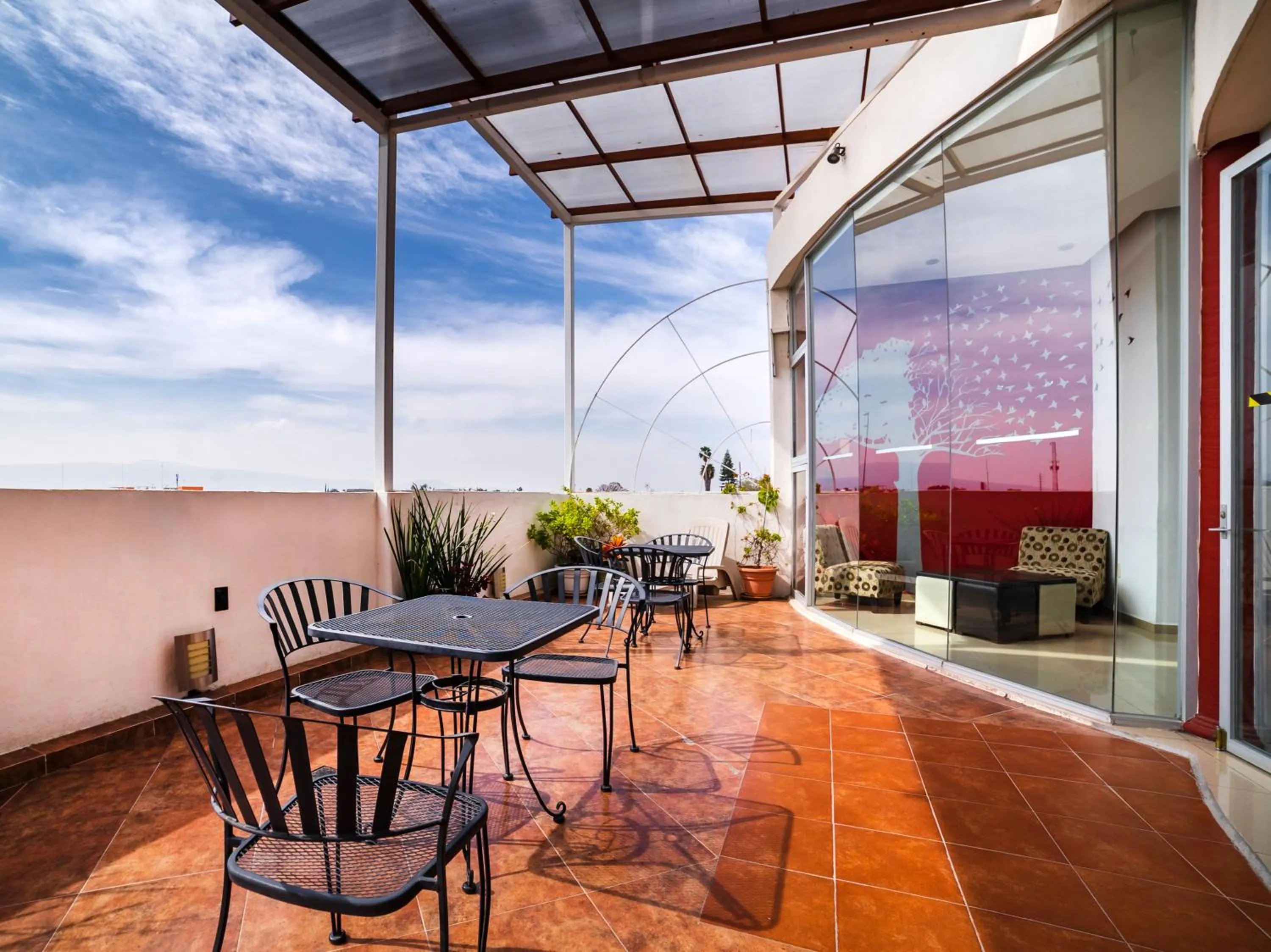 Balcony/Terrace in Hotel HC