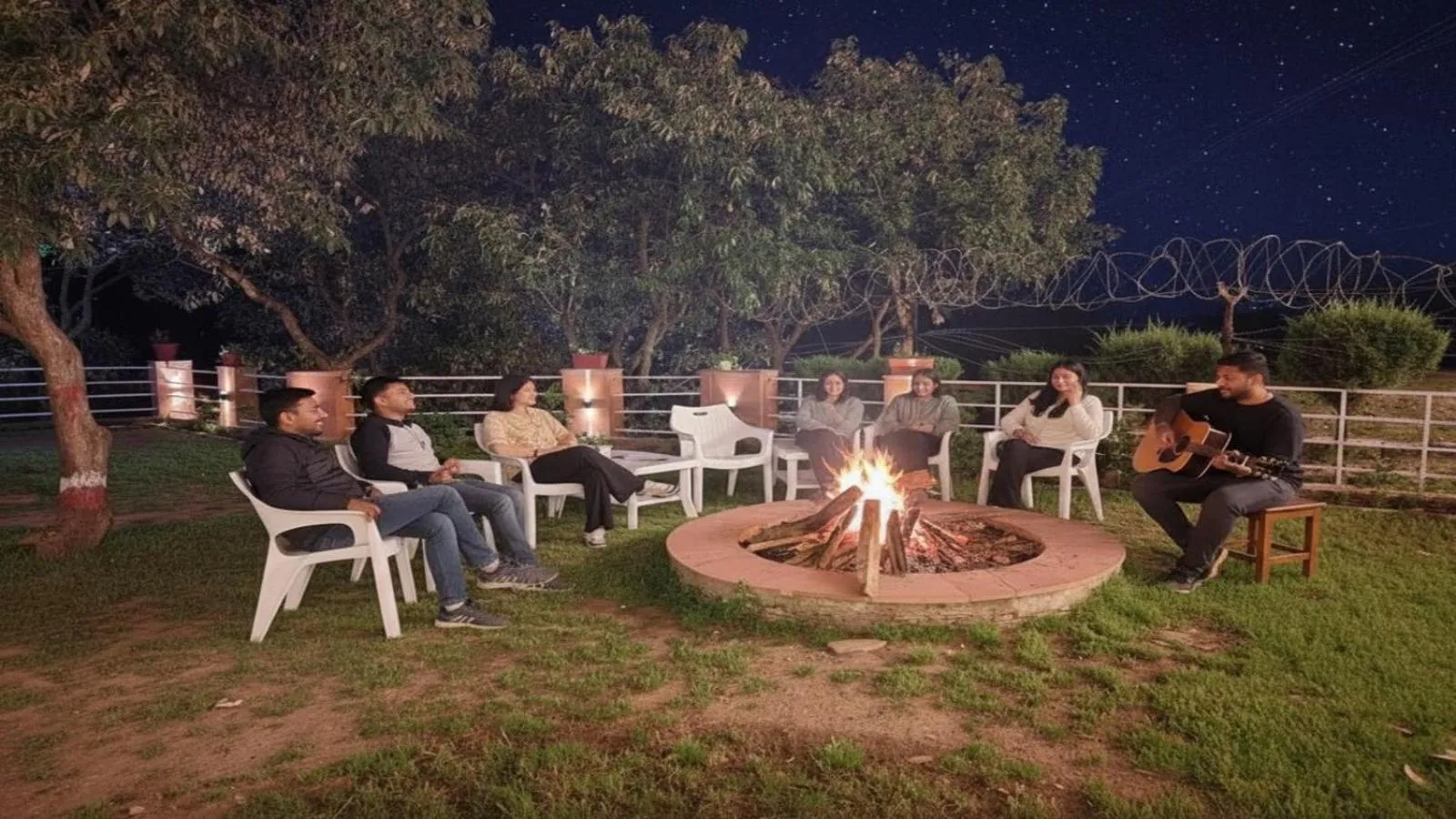 group of guests in Essence of Nature, Ranikhet