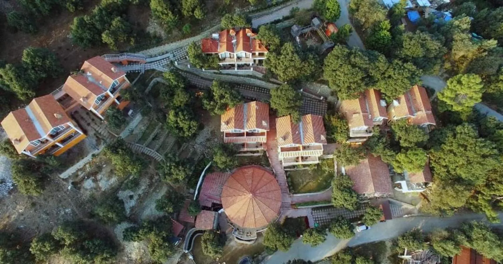 Bird's eye view in Essence of Nature, Ranikhet