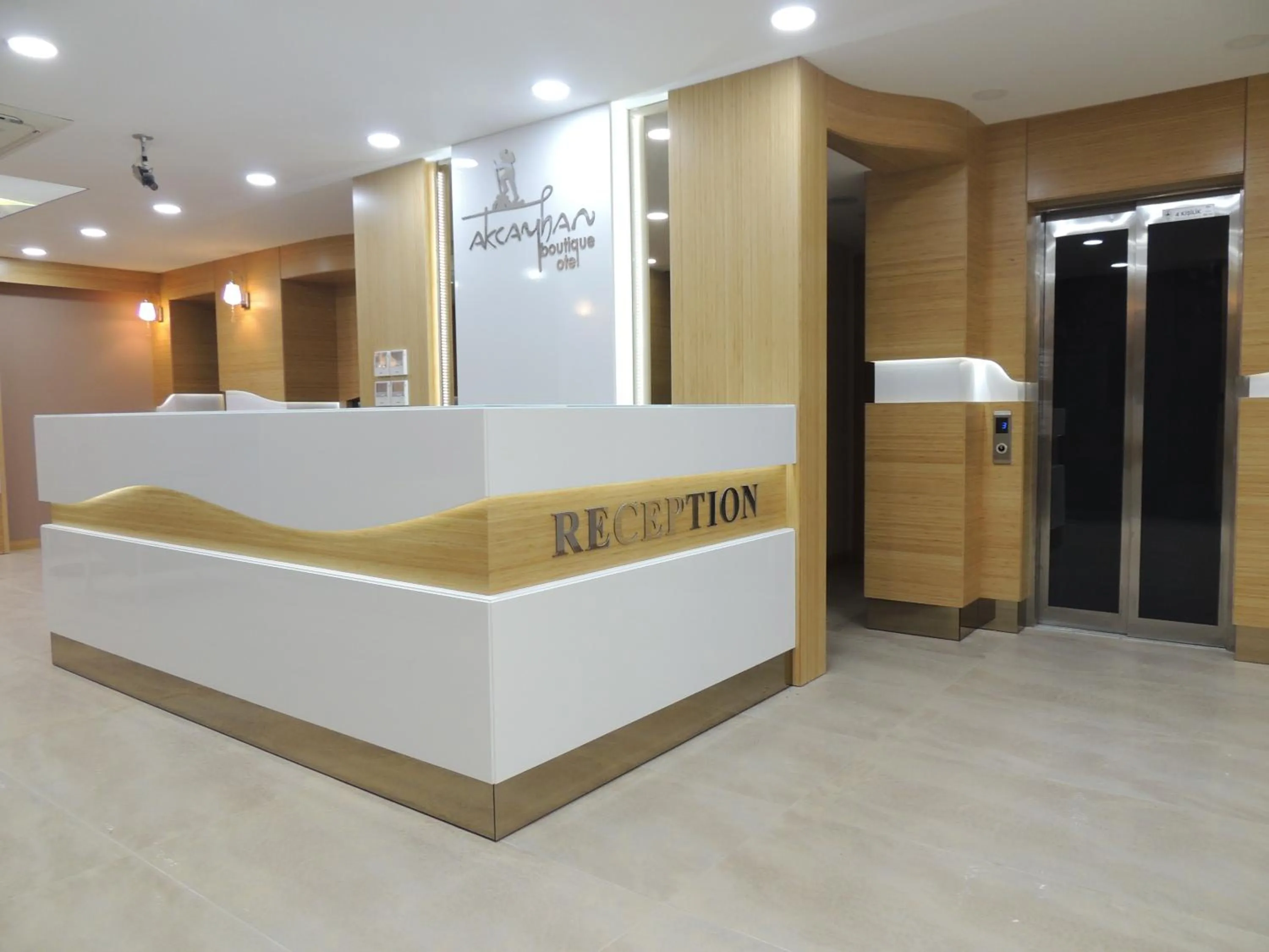 Lobby or reception in Akcayhan Hotel