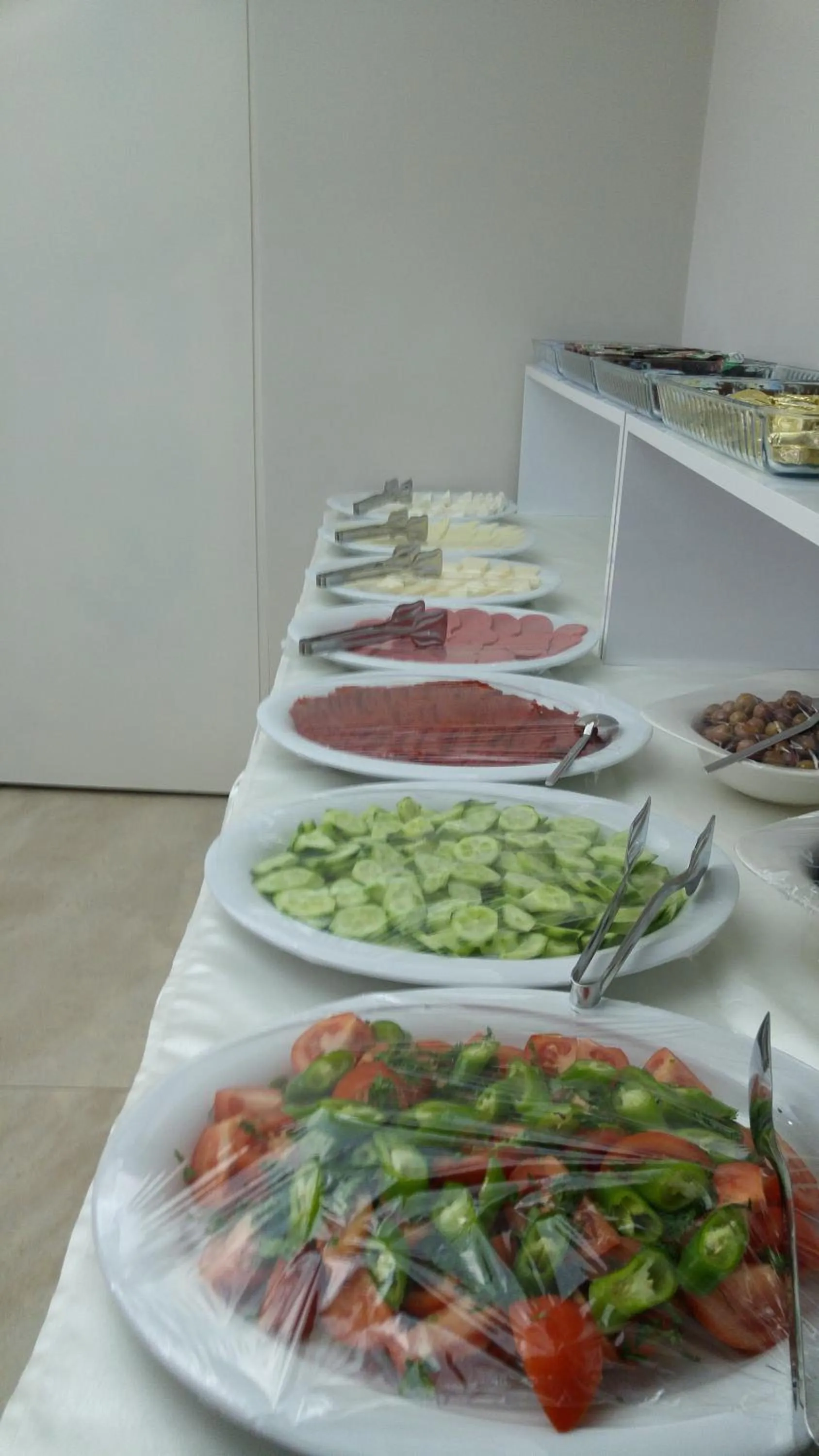 Buffet breakfast in Akcayhan Hotel