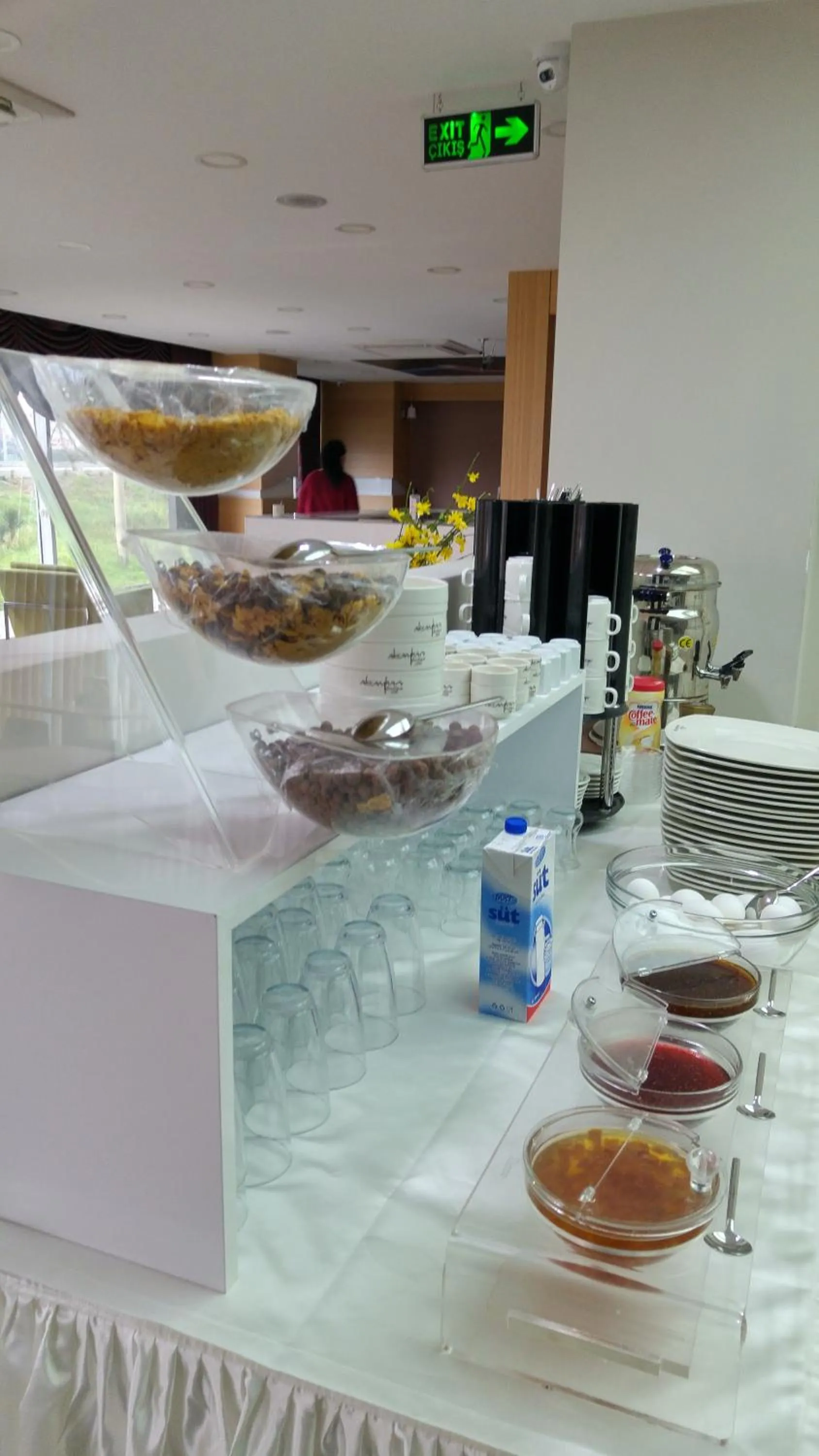 Buffet breakfast in Akcayhan Hotel