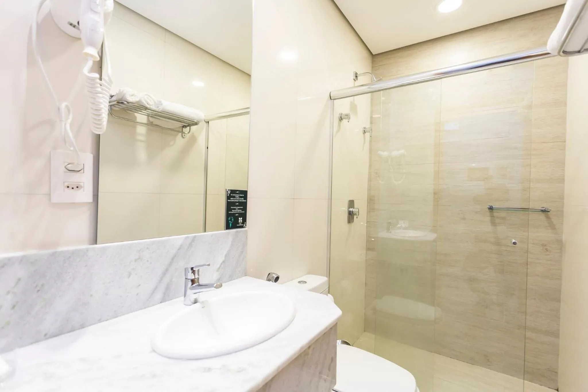 Bathroom in Hotel Pousada do Bosque