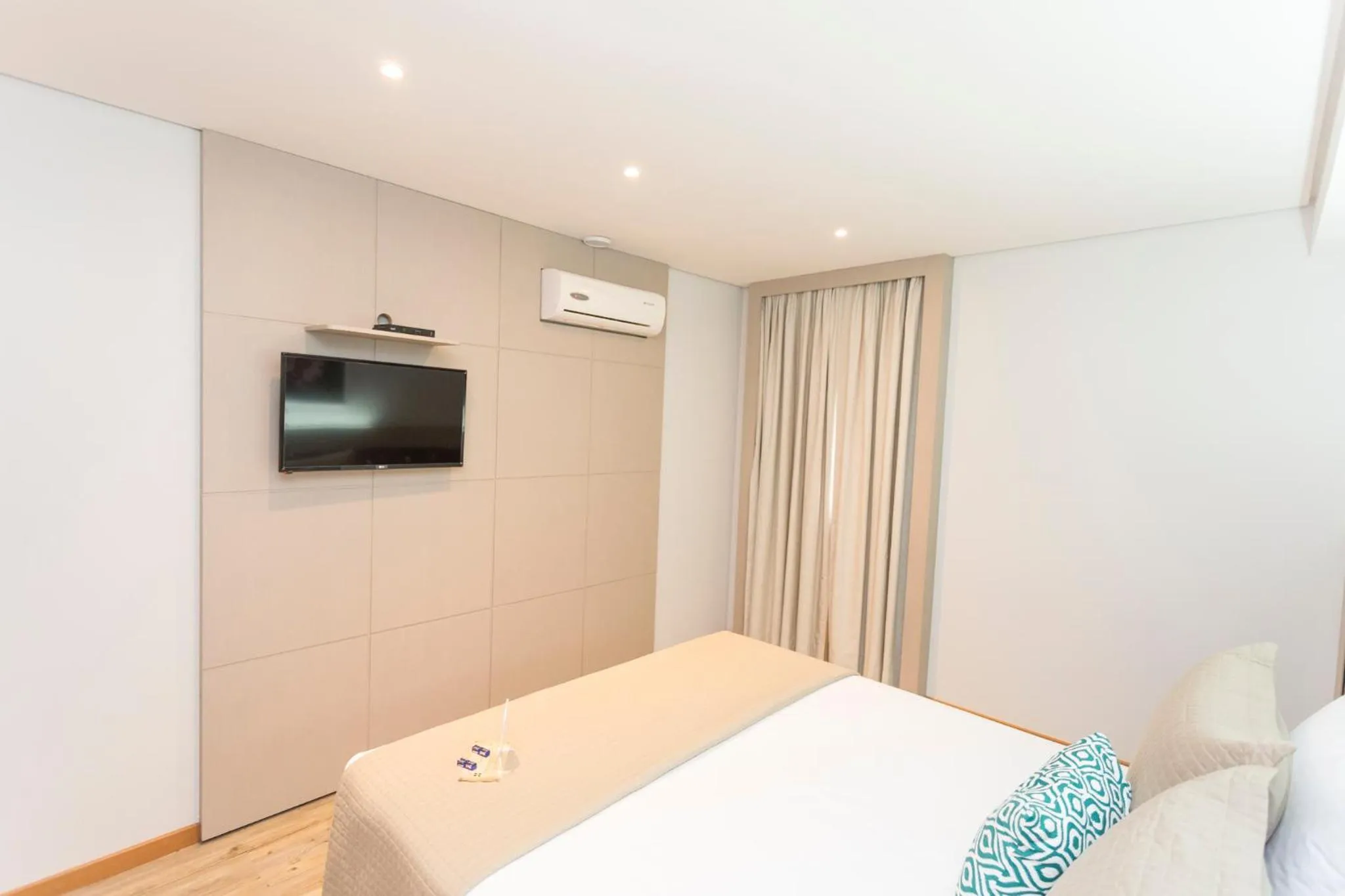 Bed in Hotel Pousada do Bosque