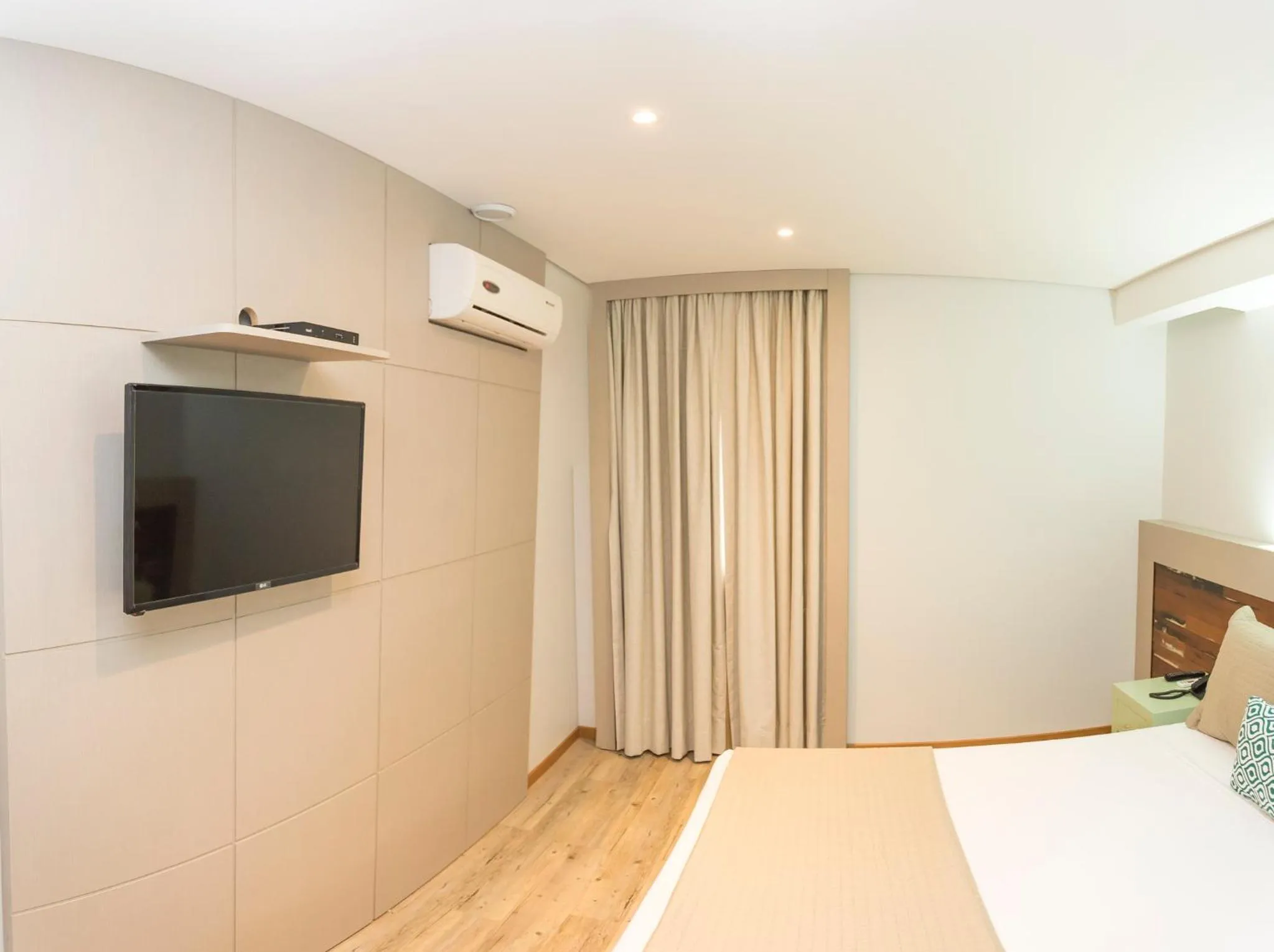 Bed in Hotel Pousada do Bosque