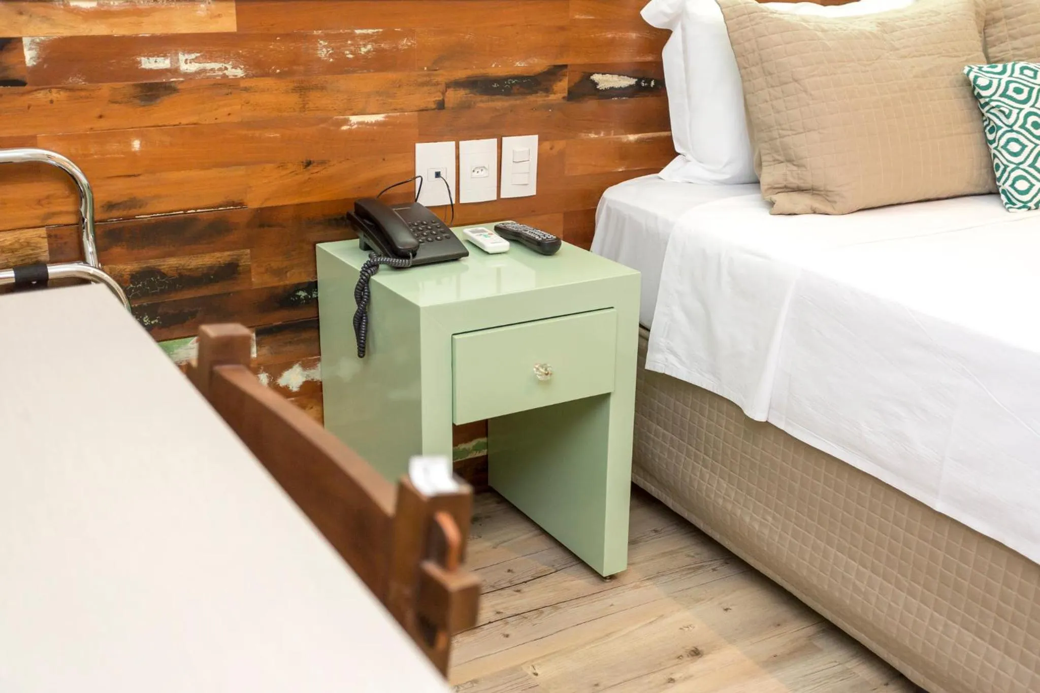 Bed in Hotel Pousada do Bosque