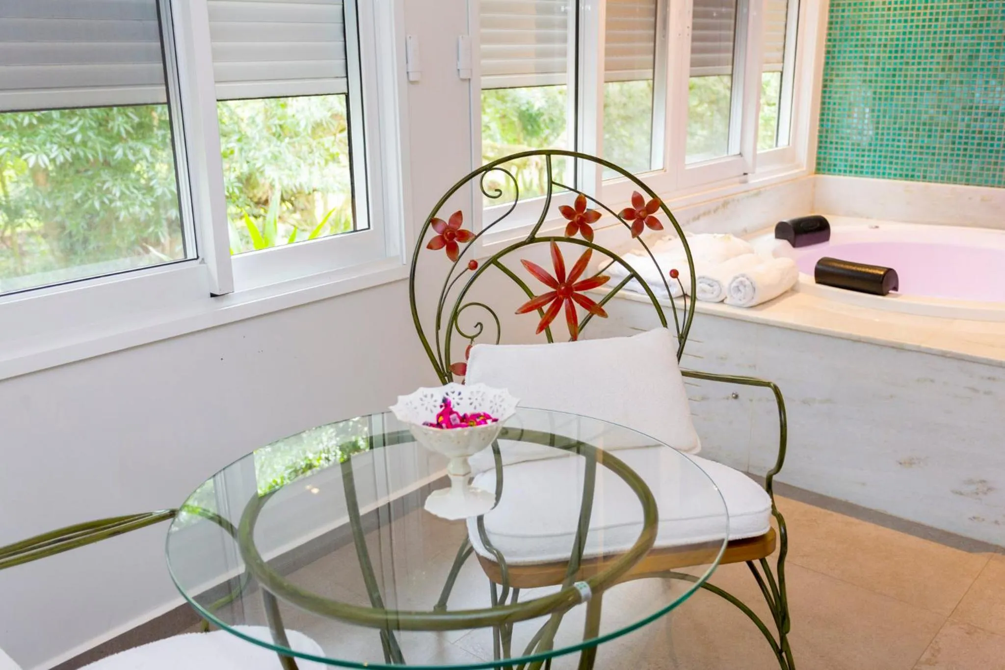 Bed in Hotel Pousada do Bosque