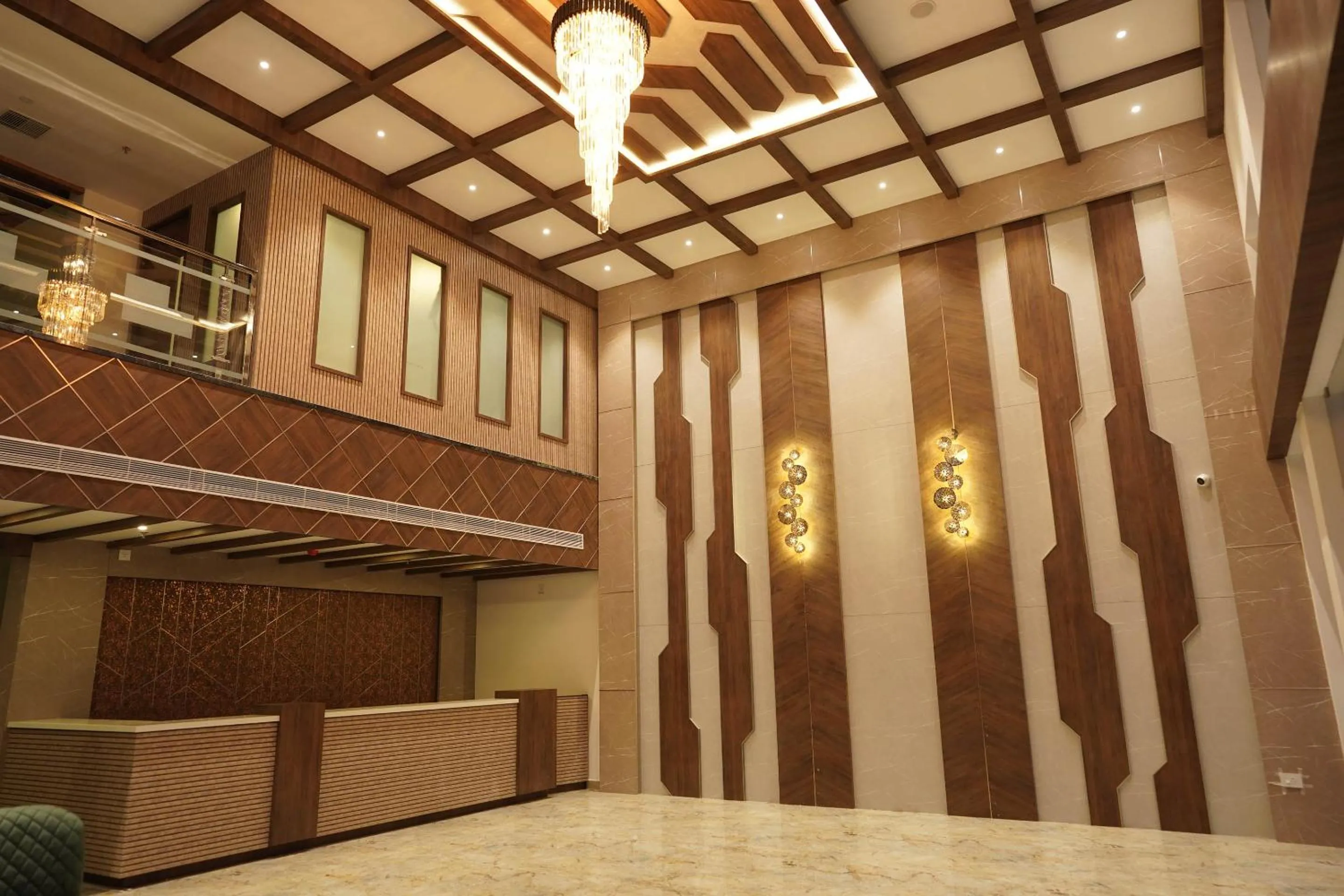 Lobby or reception in HOTEL VKJ INN Aluva