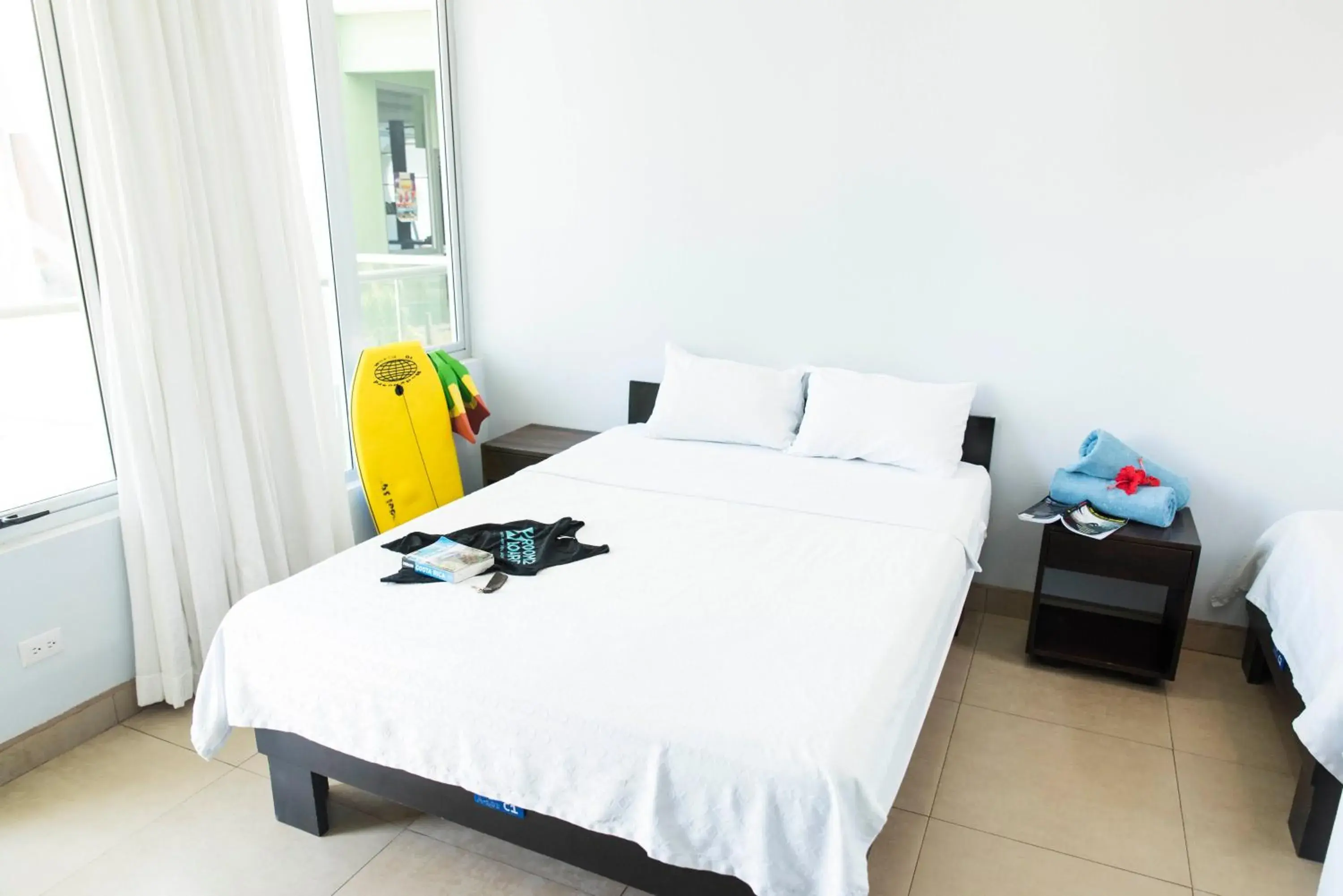 Deluxe Double Room in Room2Board Hostel and Surf School Deluxe Double Room in Room2Board Hostel and Surf School